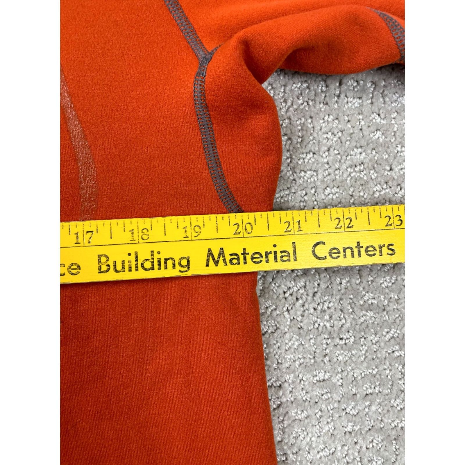 Vintage REI Sweater Pullover 1/2 Zip Orange Fleece Mens Large Mock Neck Size US L / EU 52-54 / 3 - 3 Thumbnail