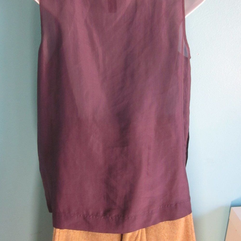 DKNY DKNY Purple Silk Tank Size 8 Lightweight Size M / US 6-8 / IT 42-44 - 9 Thumbnail