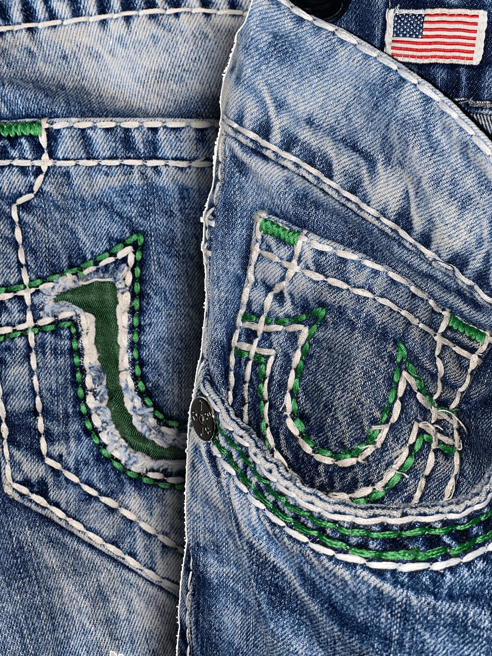 True Religion Rare True Religion 34 straight jeans Size US 34 / EU 50 - 1 Thumbnail