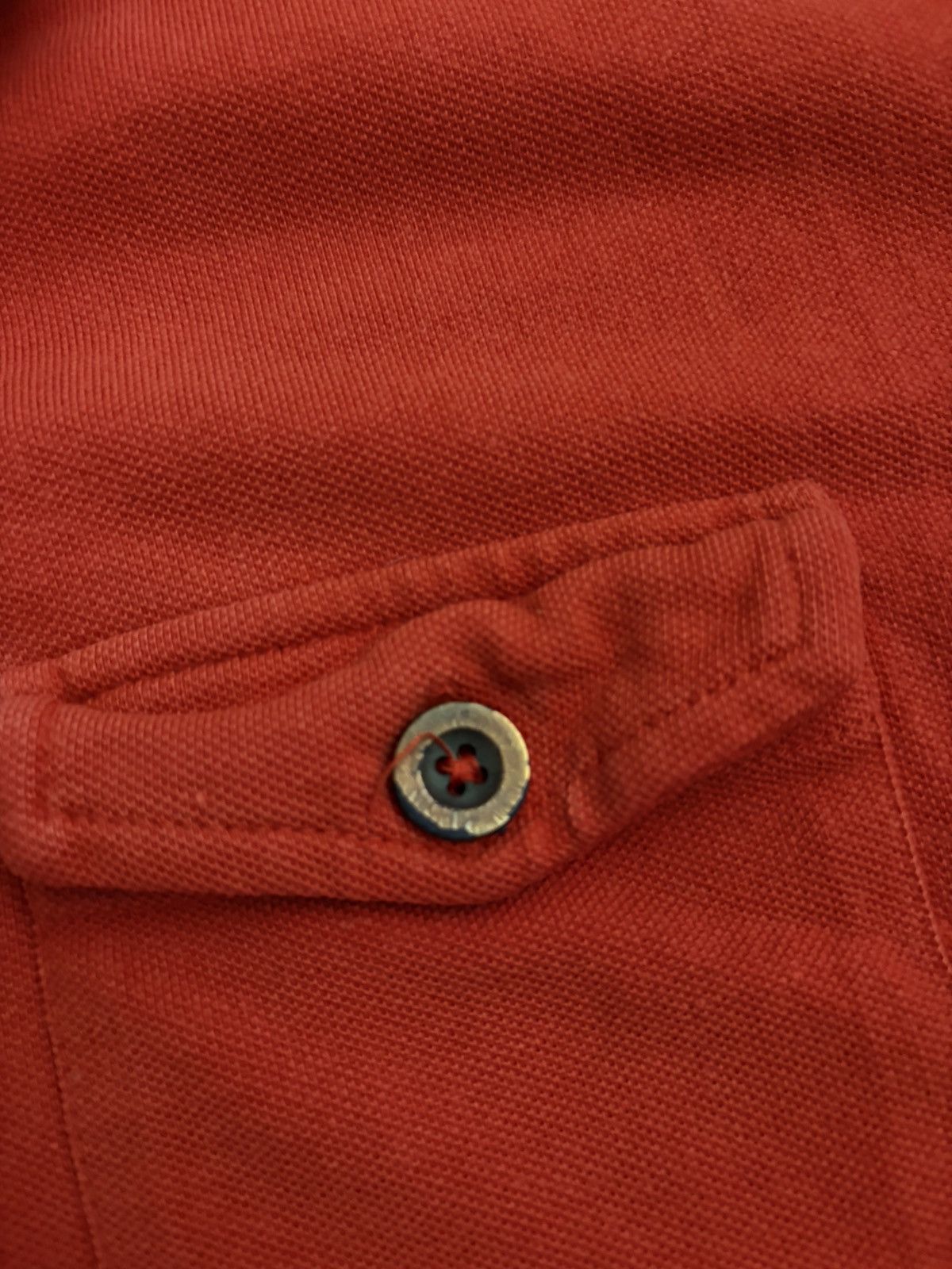 Burberry Rare Burberry London Orange Polo Size US L / EU 52-54 / 3 - 6 Thumbnail