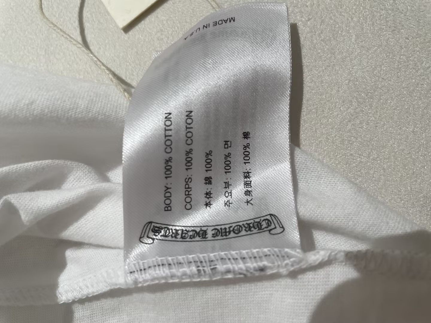 Chrome Hearts Chrome Hearts Gradient Script Logo Long Sleeve Tee Size US XL / EU 56 / 4 - 10 Thumbnail