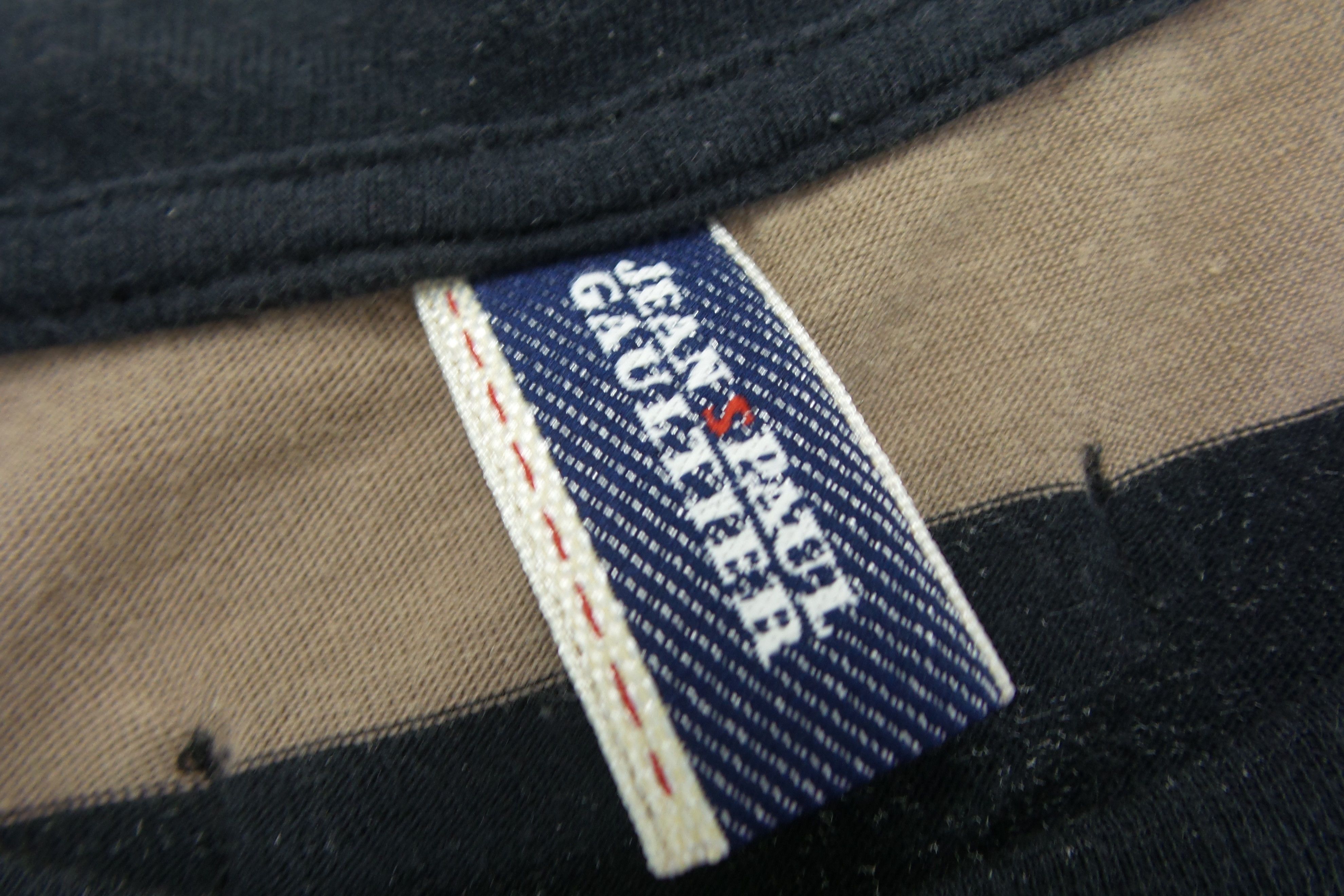Jean Paul Gaultier Jean's Paul Gaultier Stripes Long Sleeve T-shirts Size US M / EU 48-50 / 2 - 3 Thumbnail
