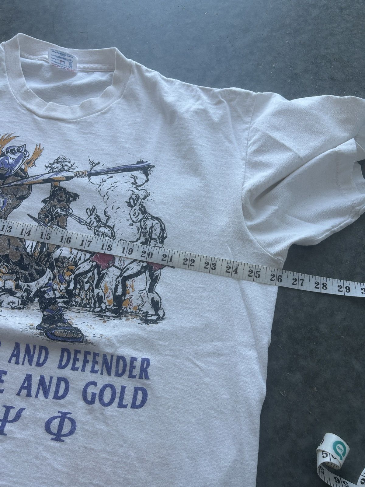 Vintage Crazy Vintage 90s Frat Graphic Tee Size US XXL / EU 58 / 5 - 14 Thumbnail