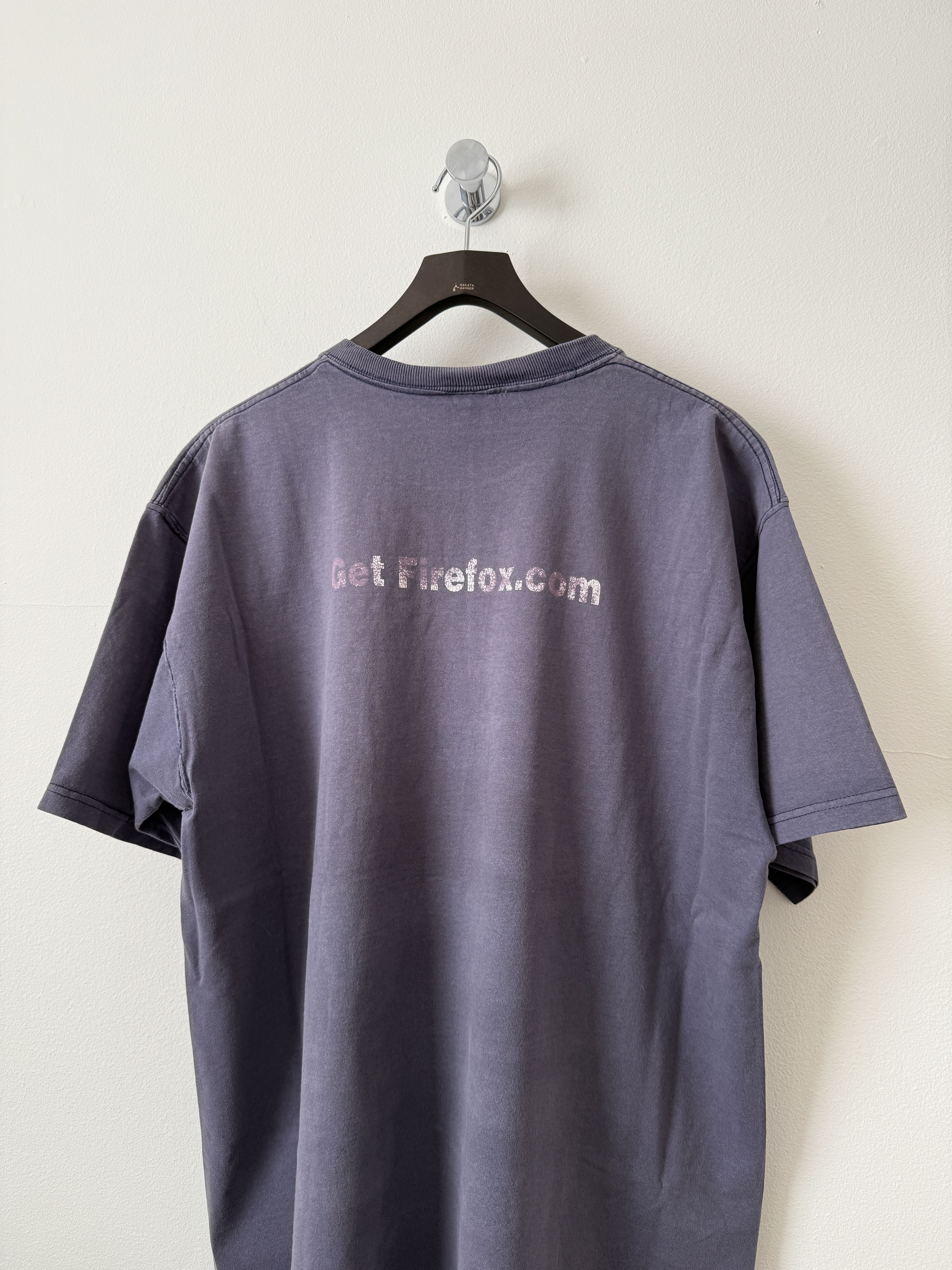 Fruit Of The Loom Vintage Mozilla Firefox Faded T-shirt Size US XL / EU 56 / 4 - 6 Thumbnail