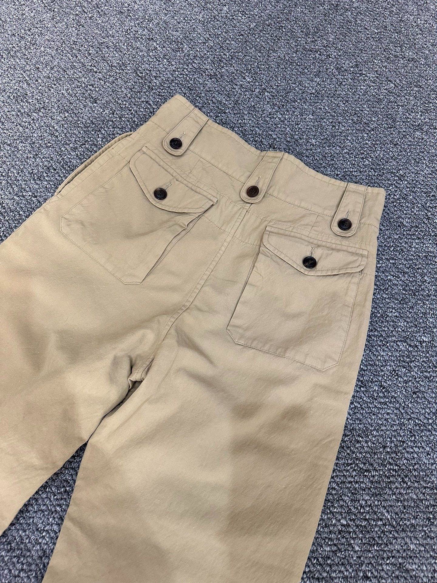 Visvim visvim cornel wool-linen relaxed high waist trousers Size US 28 / EU 44 - 4 Thumbnail