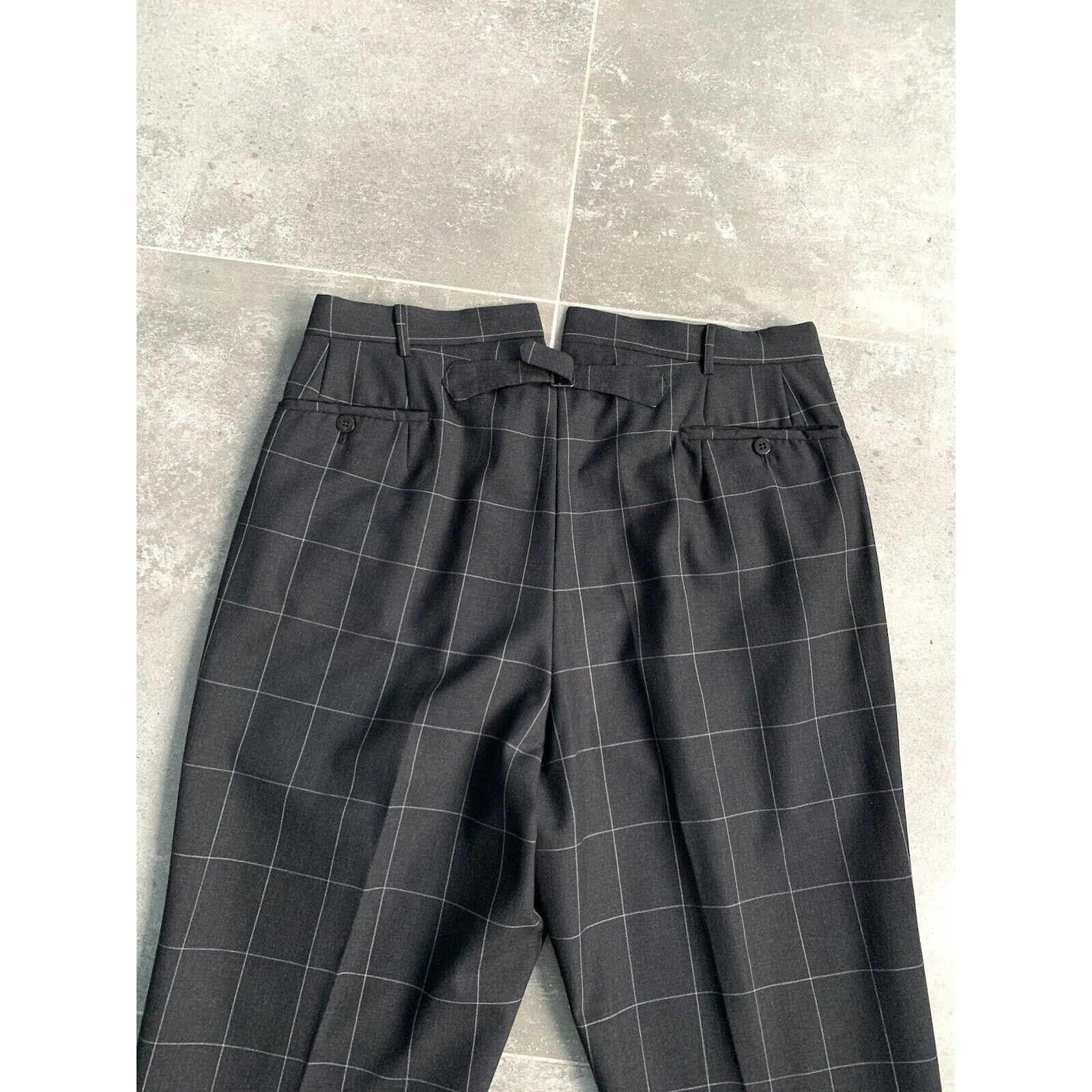 Designer × Vintage Men's ARNYS PARIS Bespoke Suit Blazer Trousers EU 50 UK 40 Size 50S - 19 Thumbnail