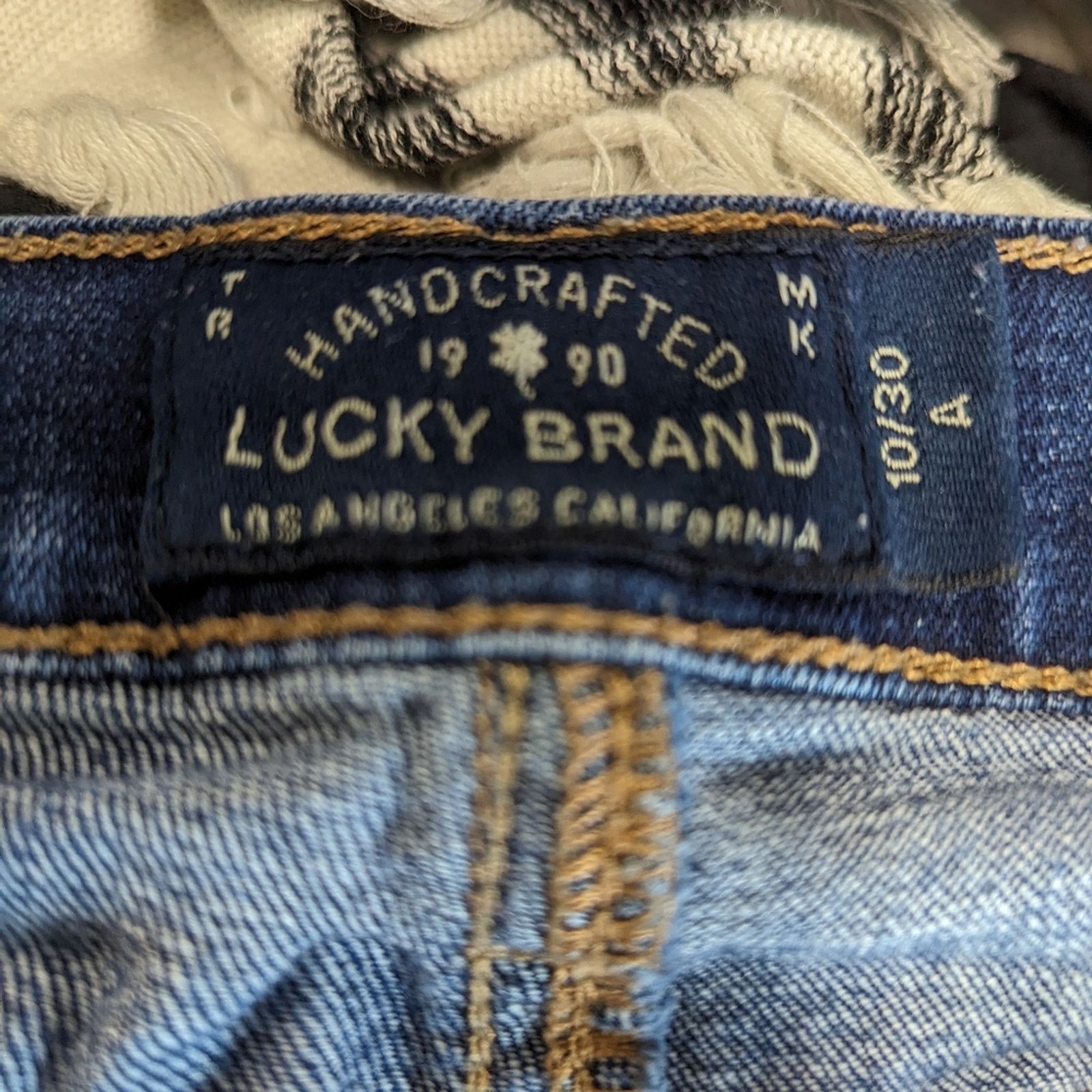 Lucky Brand Lucky Brand Charlie Skinny Jeans 10/30 Size 30" / US 8 / IT 44 - 6 Thumbnail