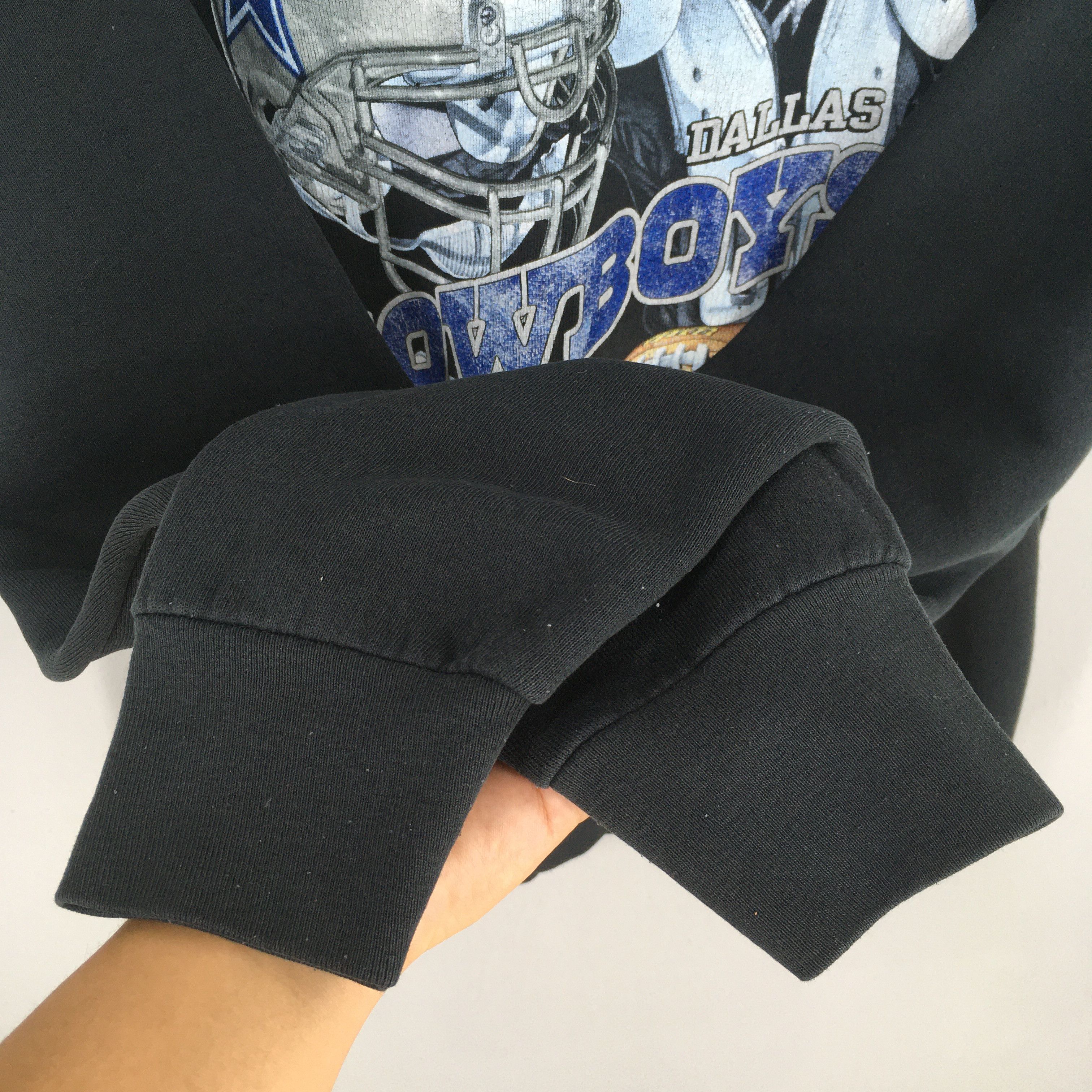 NFL Vintage 90s Dallas Cowboys NFL Rugby Sweatshirt Large Size US L / EU 52-54 / 3 - 4 Thumbnail
