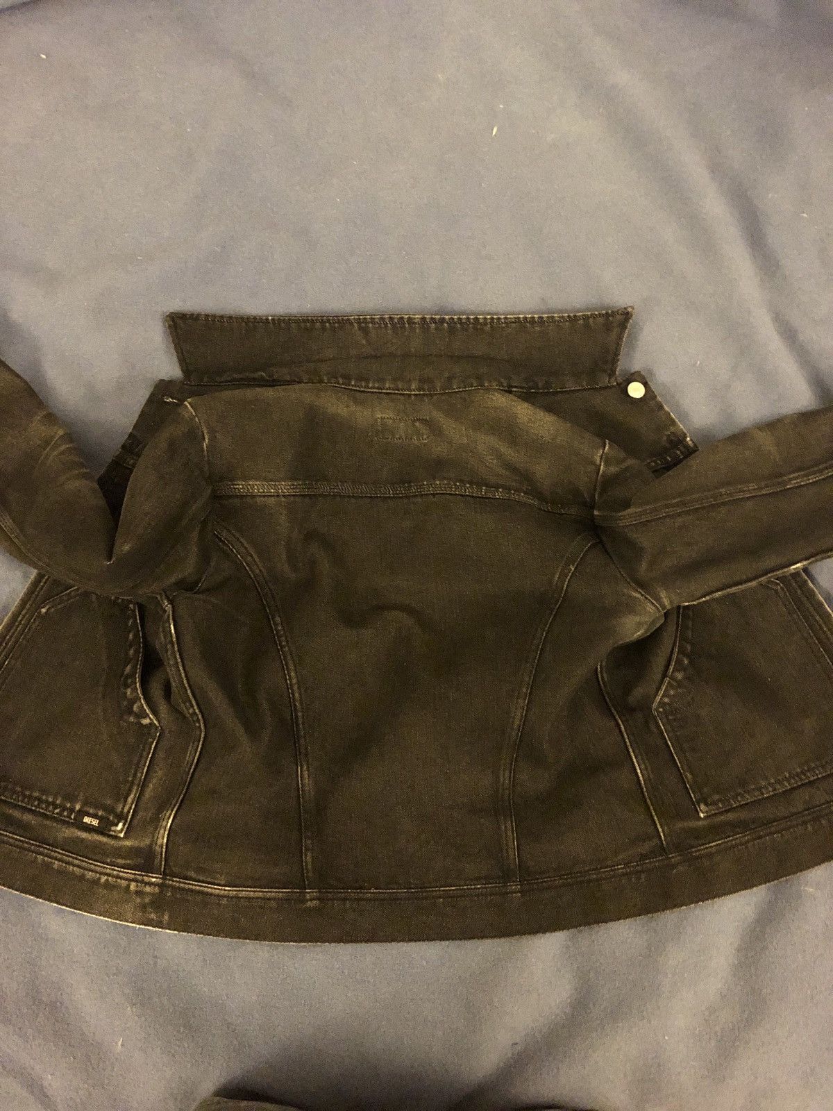 Diesel Diesel black denim jacket Size US S / EU 44-46 / 1 - 4 Thumbnail