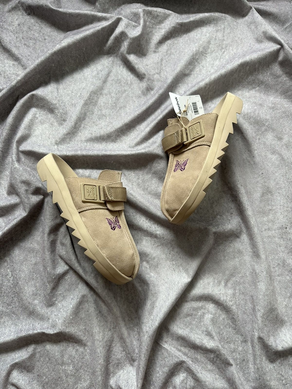 Needles × Reebok Reebok Classics Beatnik x Needles Japan Canvas Shoes Size US 7 / EU 40 - 2 Thumbnail
