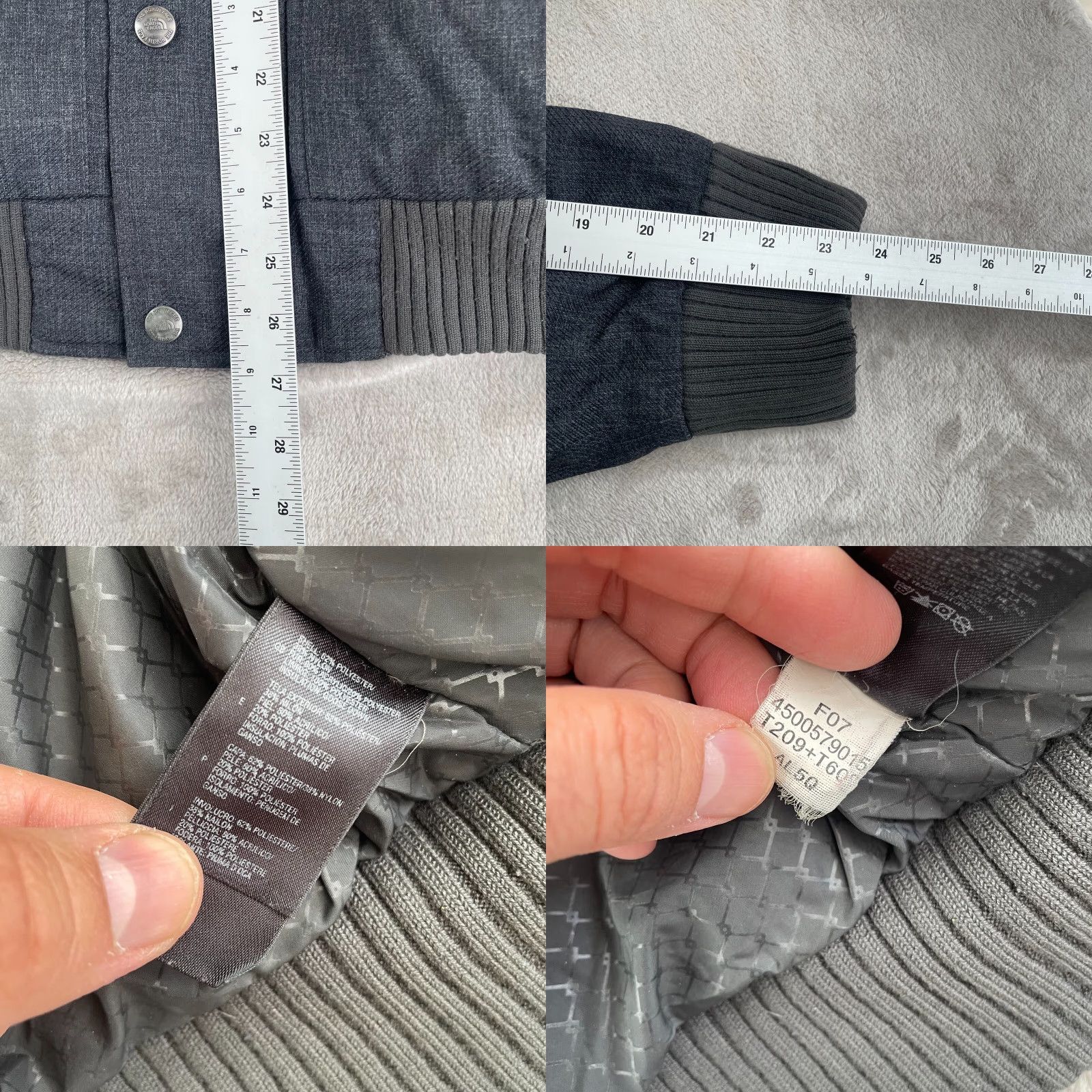 The North Face The North Face Jacket Men Small Gray Limited Edition 2007 Padded Down HyVent Zip Hooded Parka Mens S Gray Limited Edition Down HyVent Size US S / EU 44-46 / 1 - 9 Thumbnail
