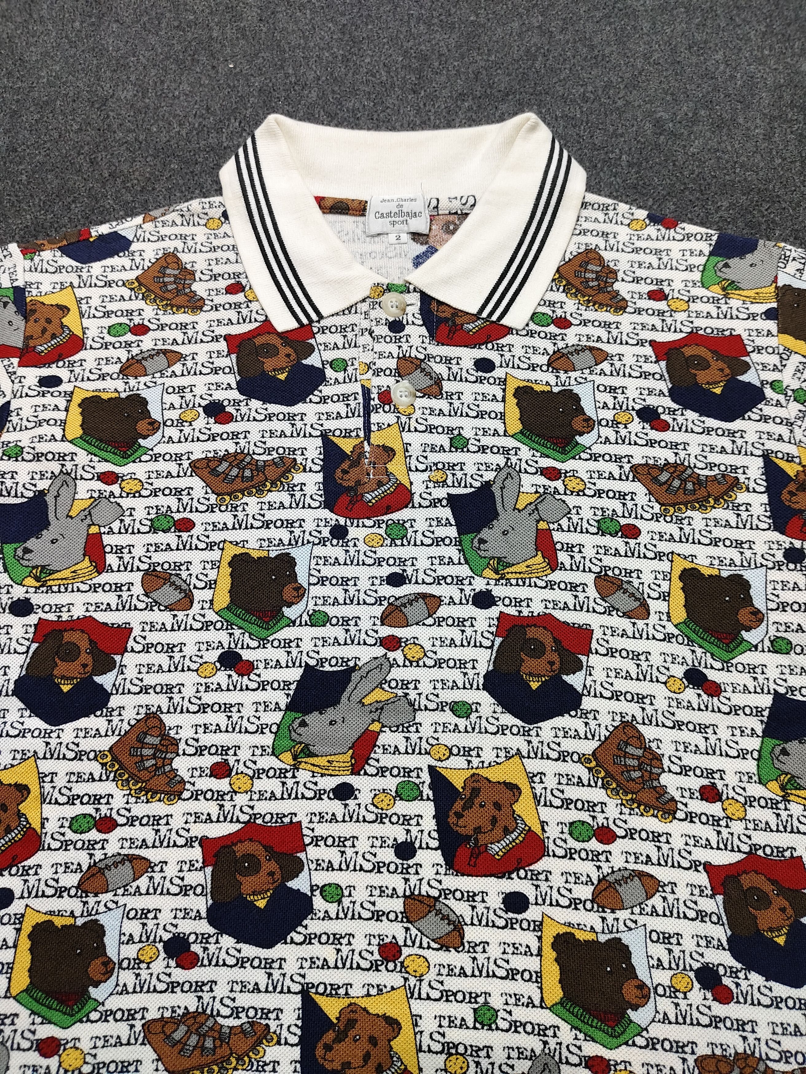 Jean Charles De Castelbajac 00s Jean Charles De Castelbajac Sport AOP Graphic Size M / US 6-8 / IT 42-44 - 2 Thumbnail