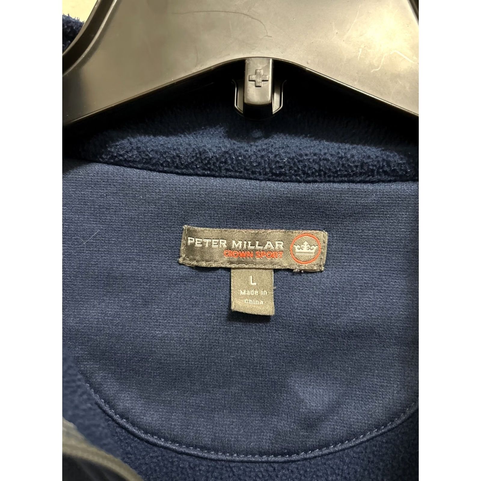 Peter Millar Peter Millar Crown Sport Sweater Mens L 1/4 Zip Blue Gray Pullover Golf Sports Shirt Size US L / EU 52-54 / 3 - 5 Thumbnail