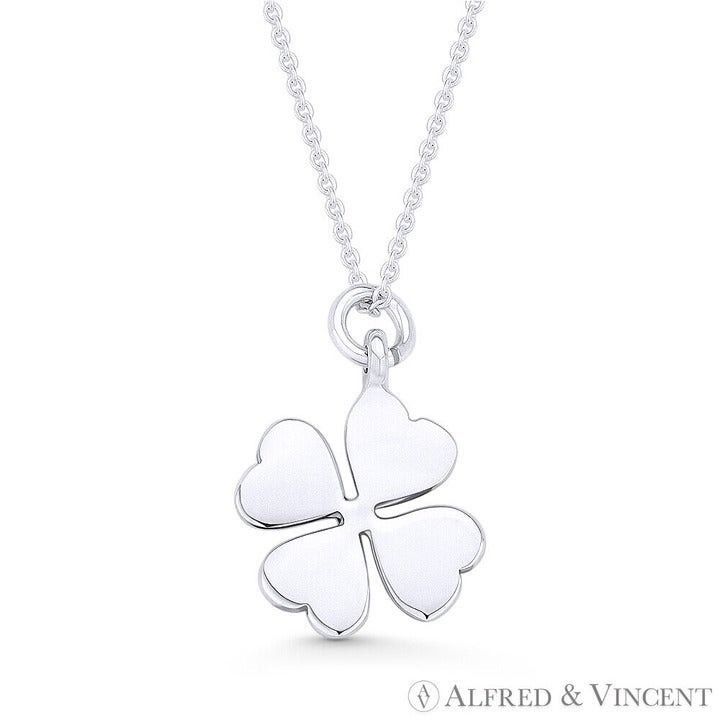 Other 4-Leaf Shamrock Irish Luck Charm 20x14mm Pendant Size ONE SIZE - 1 Preview