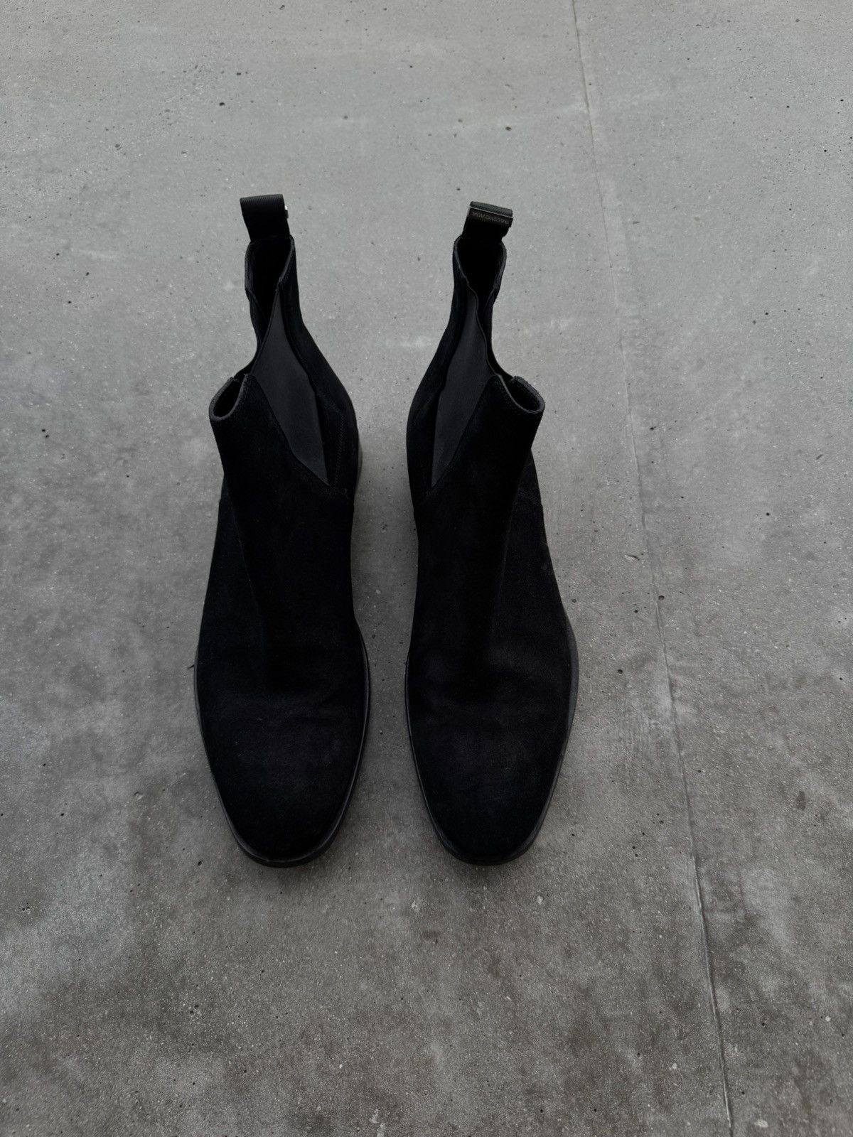Balenciaga × Designer RARE Balenciaga chelsea Boots suede archival piece Size US 10.5 / EU 43-44 - 2 Thumbnail