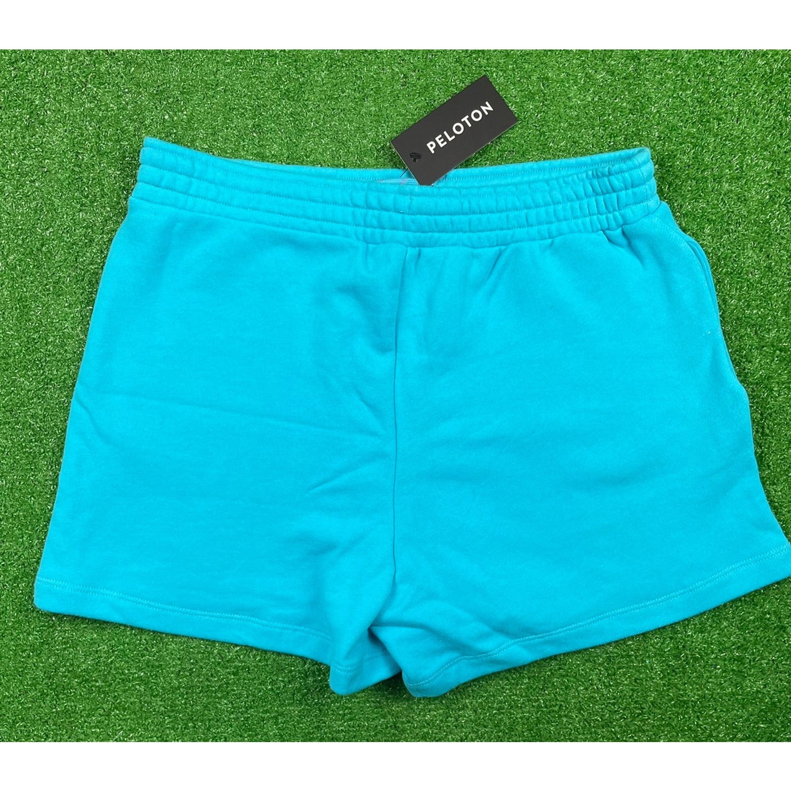 Other NWT Peloton Sweatshorts Activewear Teal Blue NEW WITH TAGS Size US 32 / EU 48 - 3 Thumbnail