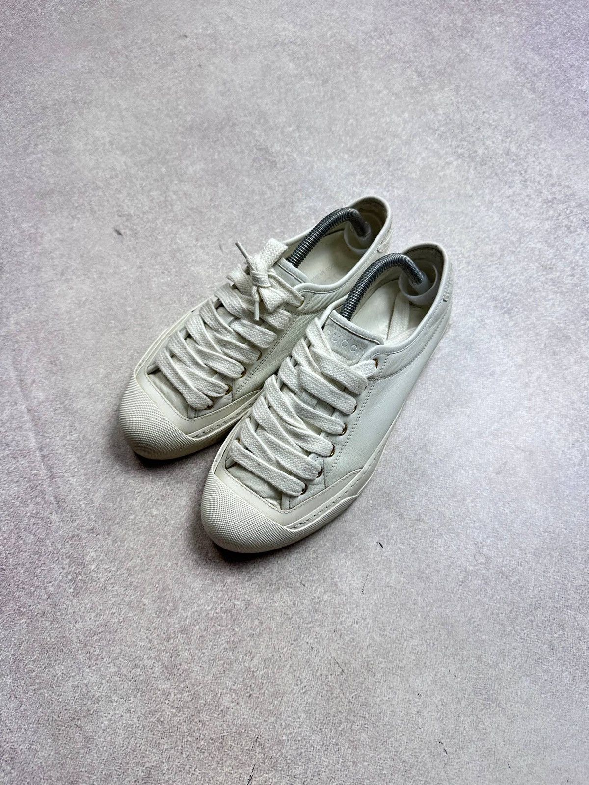 Gucci Vintage Gucci White Sneakers US 7.5 Size US 7.5 / EU 40-41 - 2 Thumbnail
