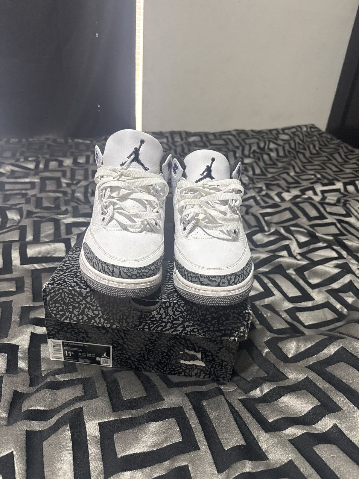 Jordan Brand Jordan 3 “dark iris” Size US 11.5 / EU 44-45 - 8 Thumbnail