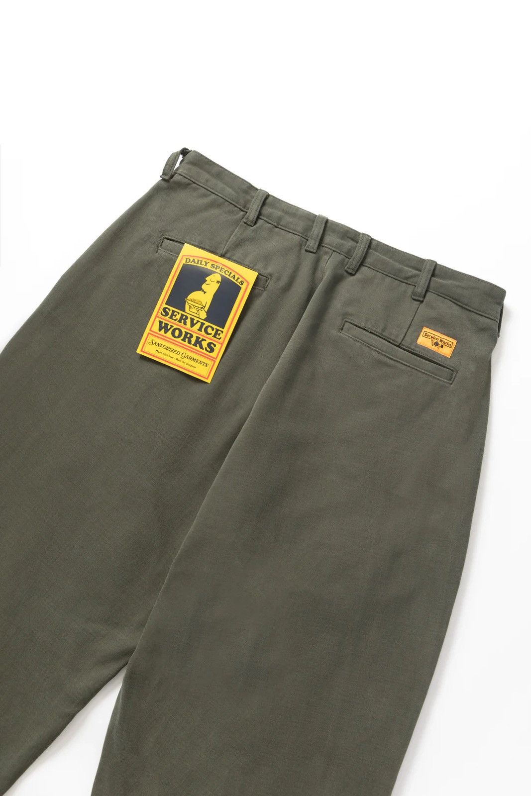 Service Works Service Works Part Timer Pant - Moleskine - Moss Size US 32 / EU 48 - 6 Thumbnail