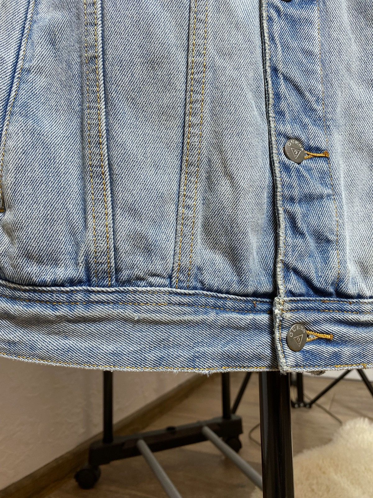 Guess Guess Vintage Jeans Jacket Big logo Size US XL / EU 56 / 4 - 10 Thumbnail