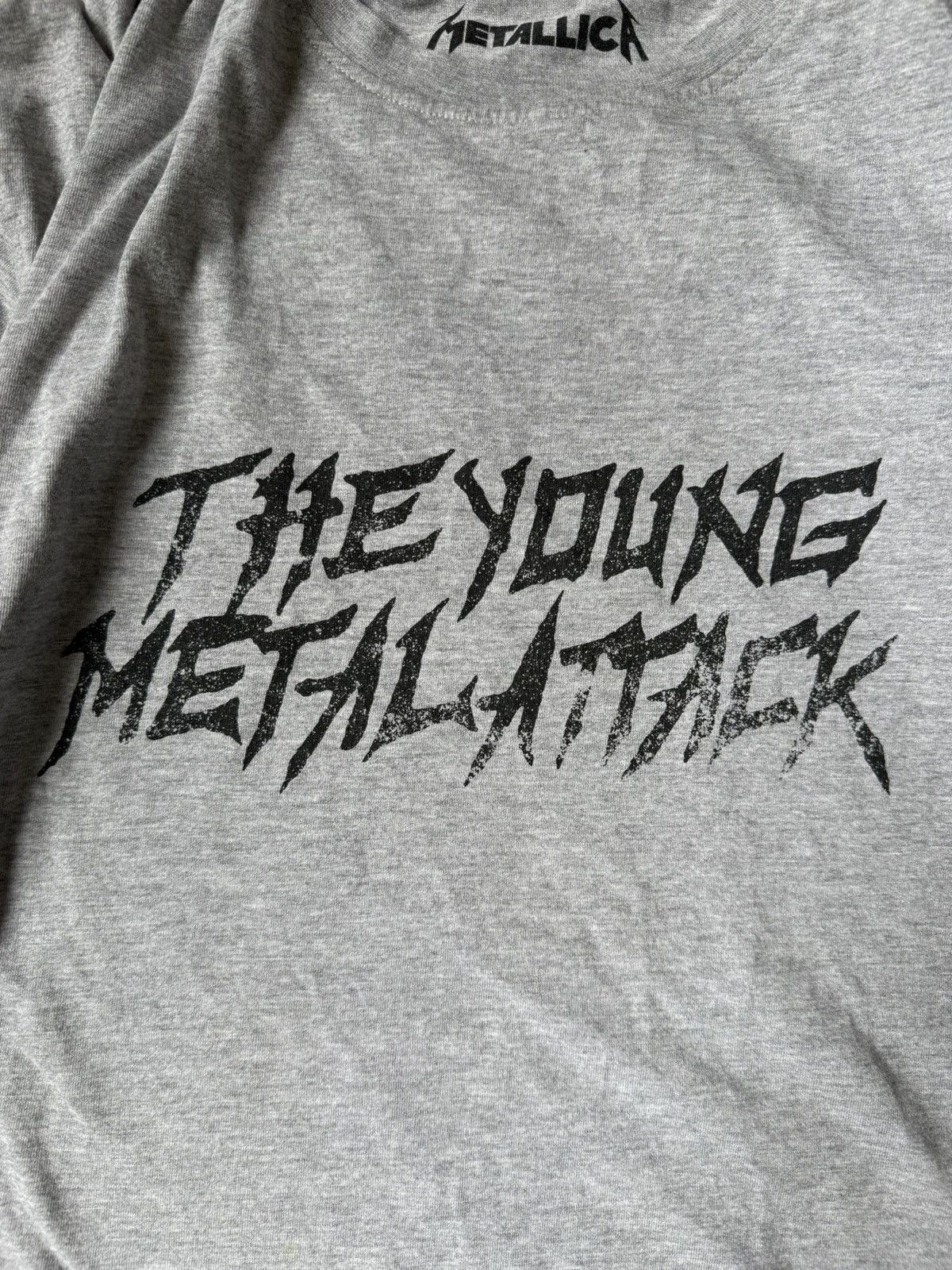Band Tees Y2K Metallica The Young Metal Attack Rock Tee-Shirt Size US L / EU 52-54 / 3 - 3 Thumbnail
