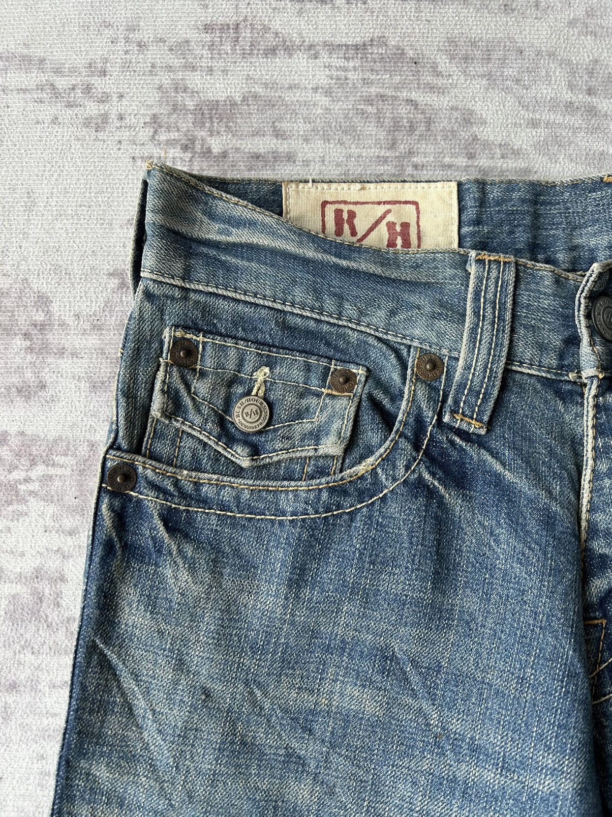 If Six Was Nine Super Flared Denim Design By Rush Hour Size US 32 / EU 48 - 8 Thumbnail