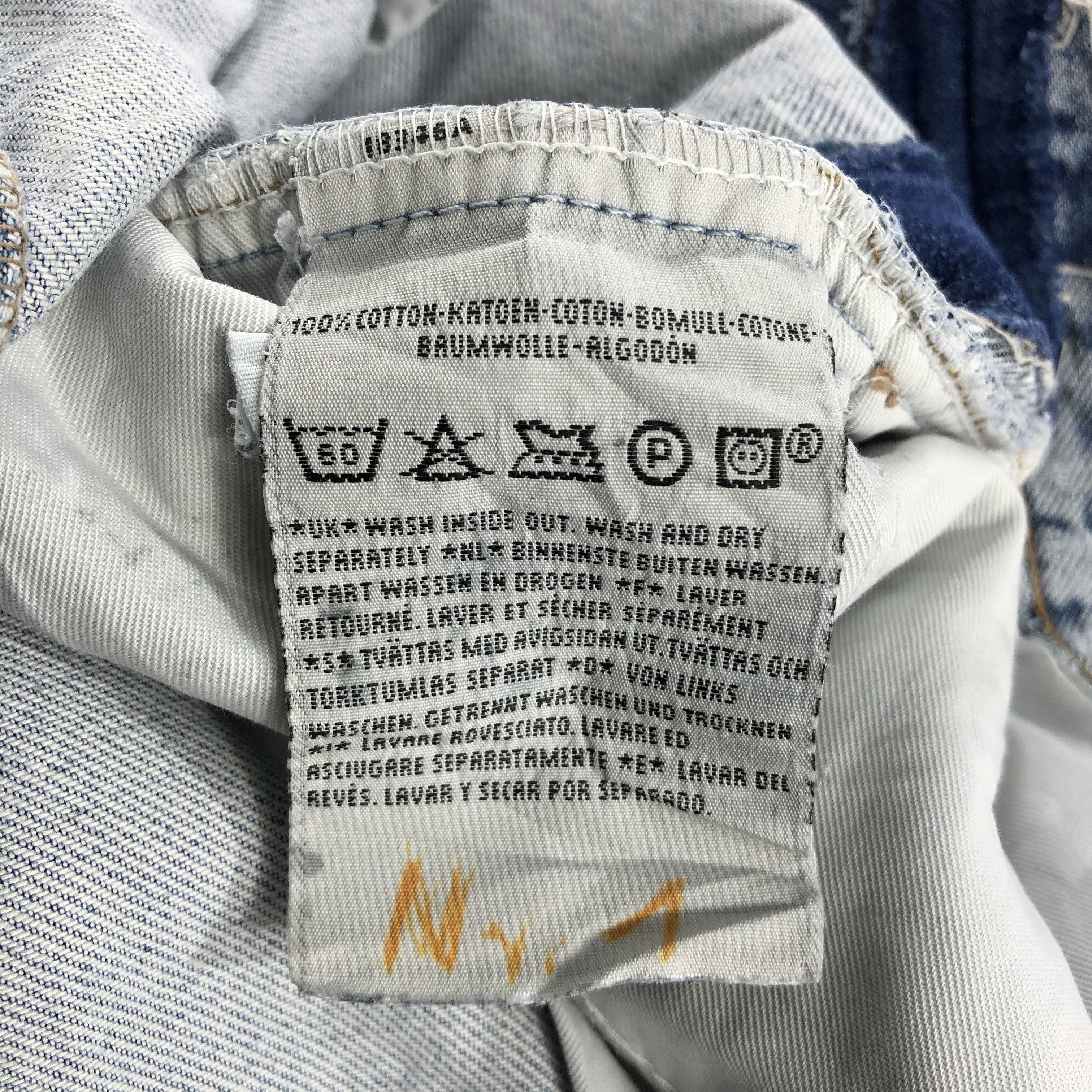Levi's × Vintage Vintage 90s Blue Wash Levis 521 Jeans-JM2622 Size US 35 - 13 Thumbnail