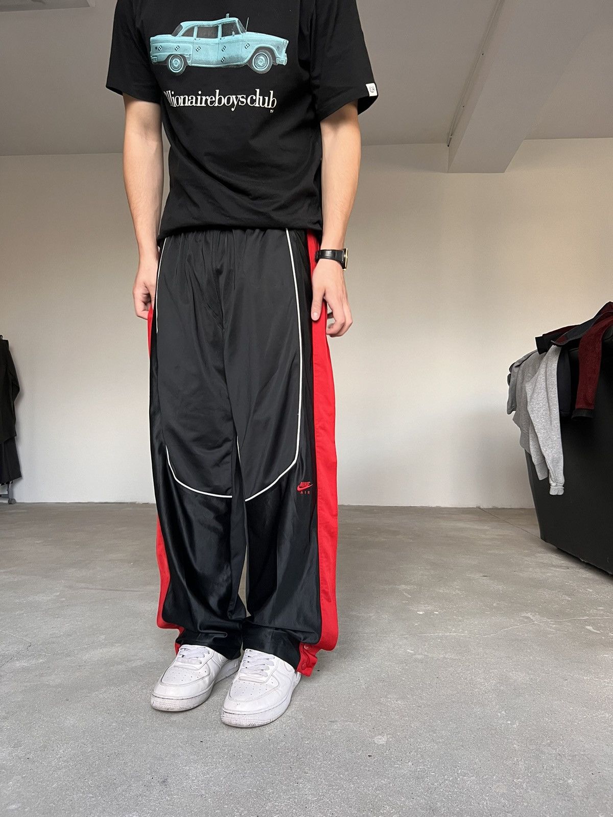 Nike Rare Vintage Nike Pants Black Size US 32 / EU 48 - 2 Thumbnail