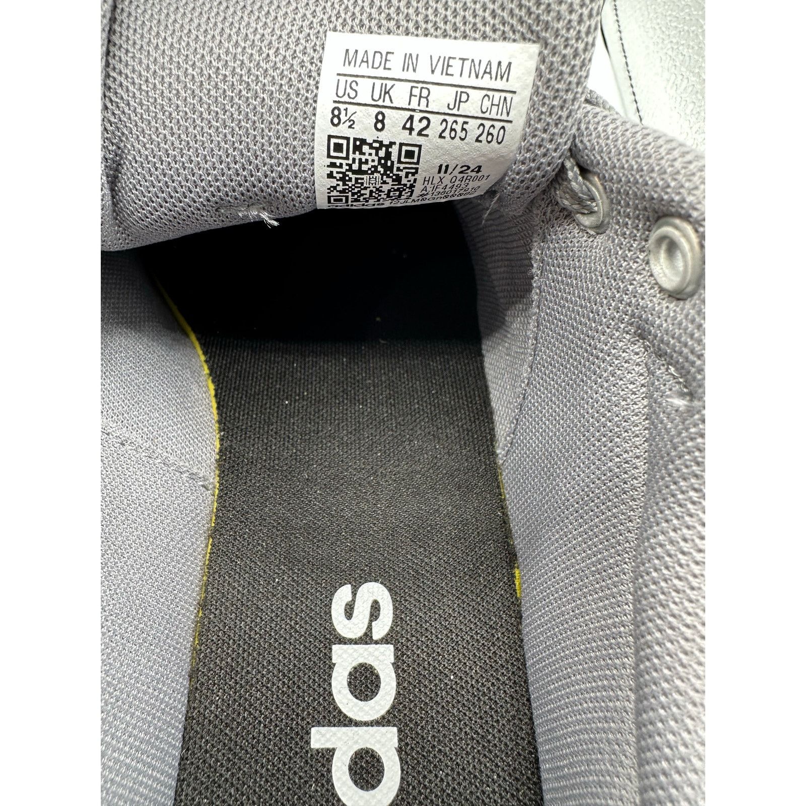 Adidas Adidas Daily 4.0 Men’s Sneakers IF4493 Grey/Black size 8.5 Size US 8.5 / EU 41-42 - 6 Thumbnail