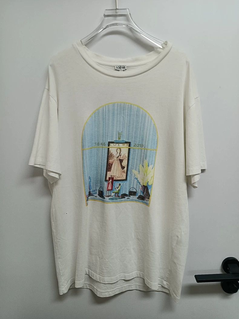Loewe loewe white short sleeves 2504-Nextarrow Size US L / EU 52-54 / 3 - 1 Thumbnail