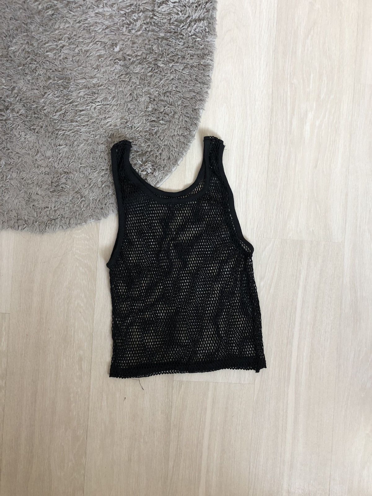 Japanese Brand Vintage Japanese Style Avant Garde Mesh Tank Top Y2K Size US XS / EU 42 / 0 - 1 Thumbnail