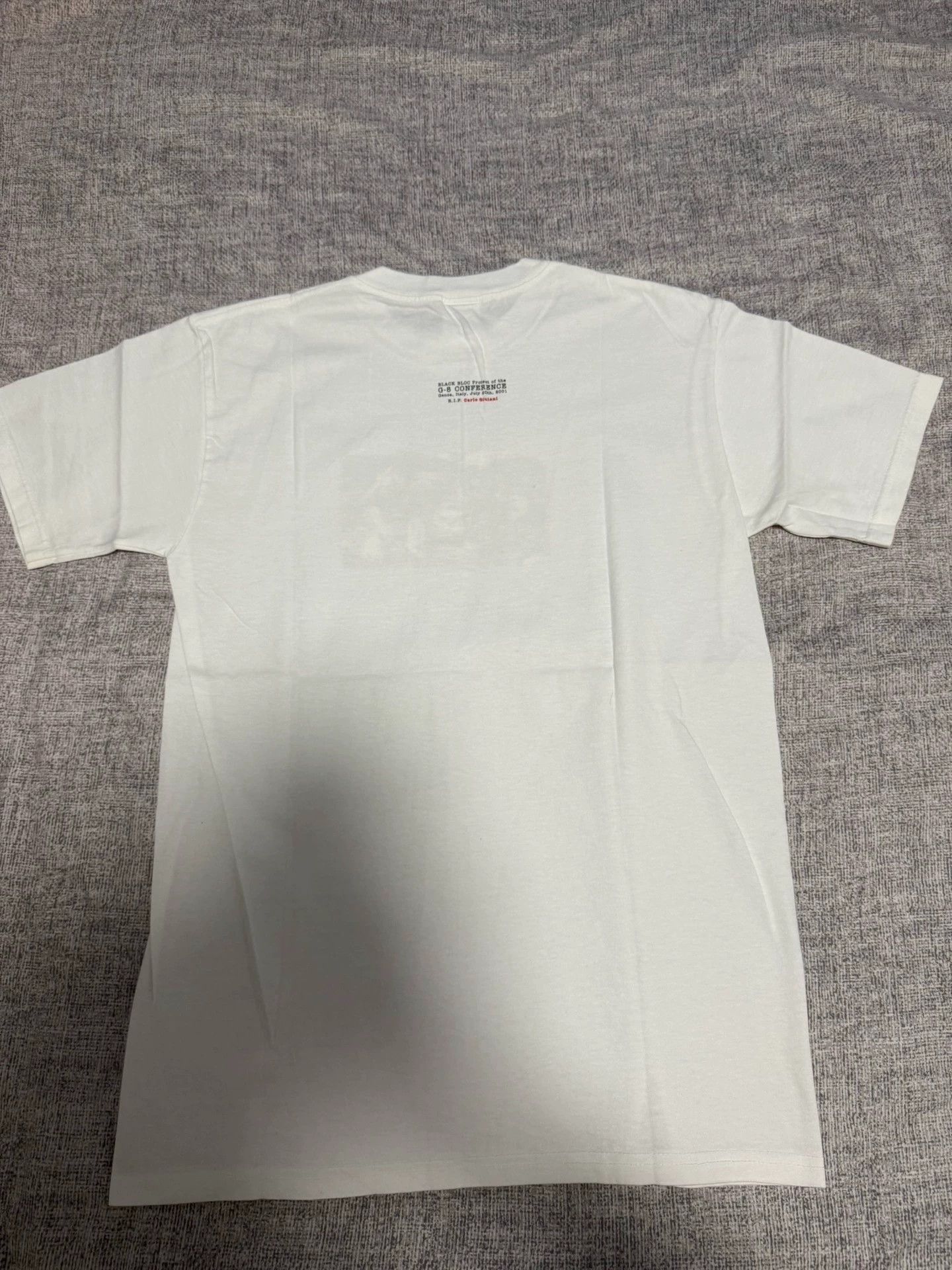 Supreme White Graphic Print Short Sleeve T-Shirt Size US M / EU 48-50 / 2 - 5 Thumbnail