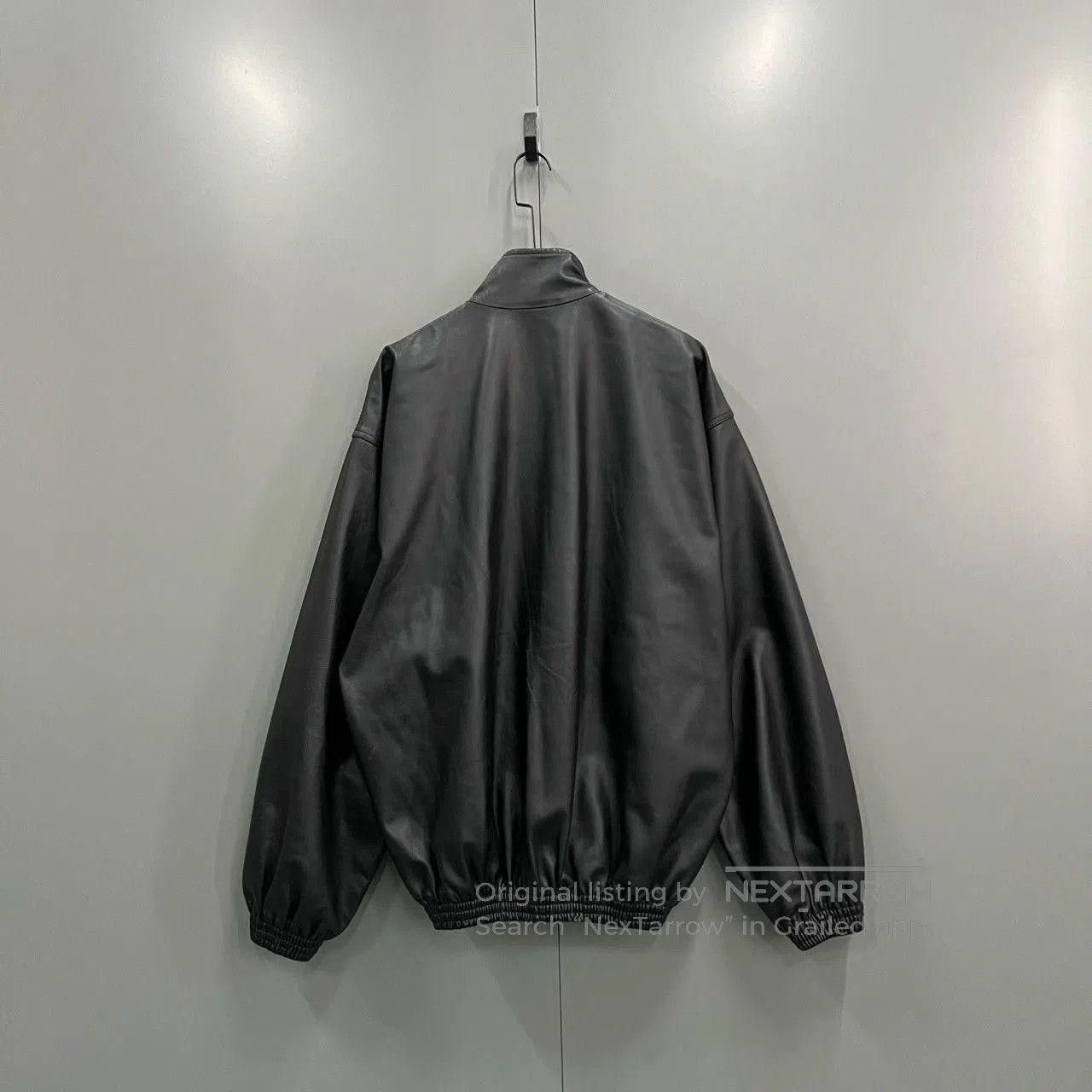 Balenciaga black embroidered leather jacket by balenciaga. Size US S / EU 44-46 / 1 - 2 Thumbnail
