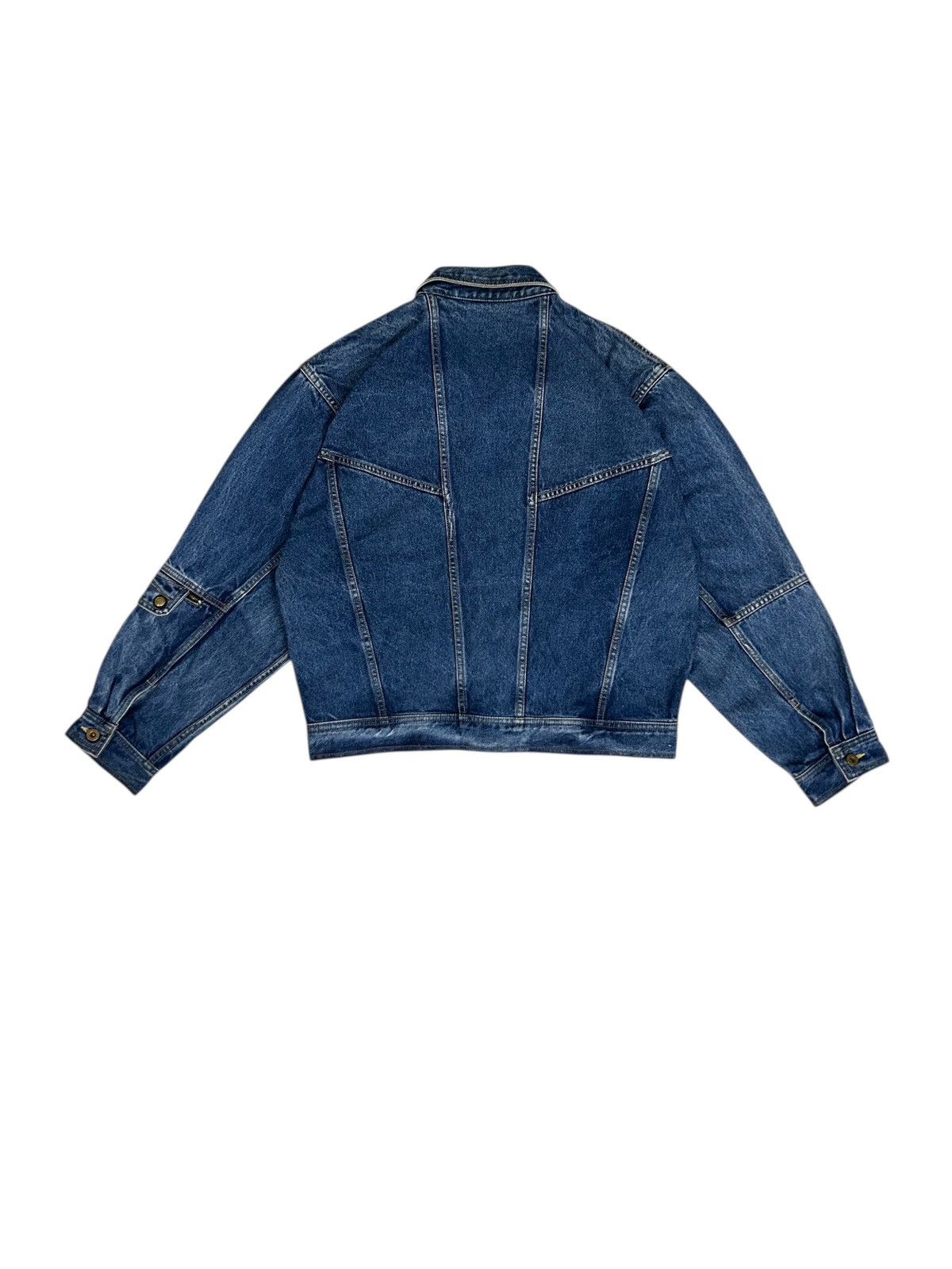 Vintage SOLDOUT 90s VINTAGE Denim Jacket Trump Size US M / EU 48-50 / 2 - 4 Thumbnail