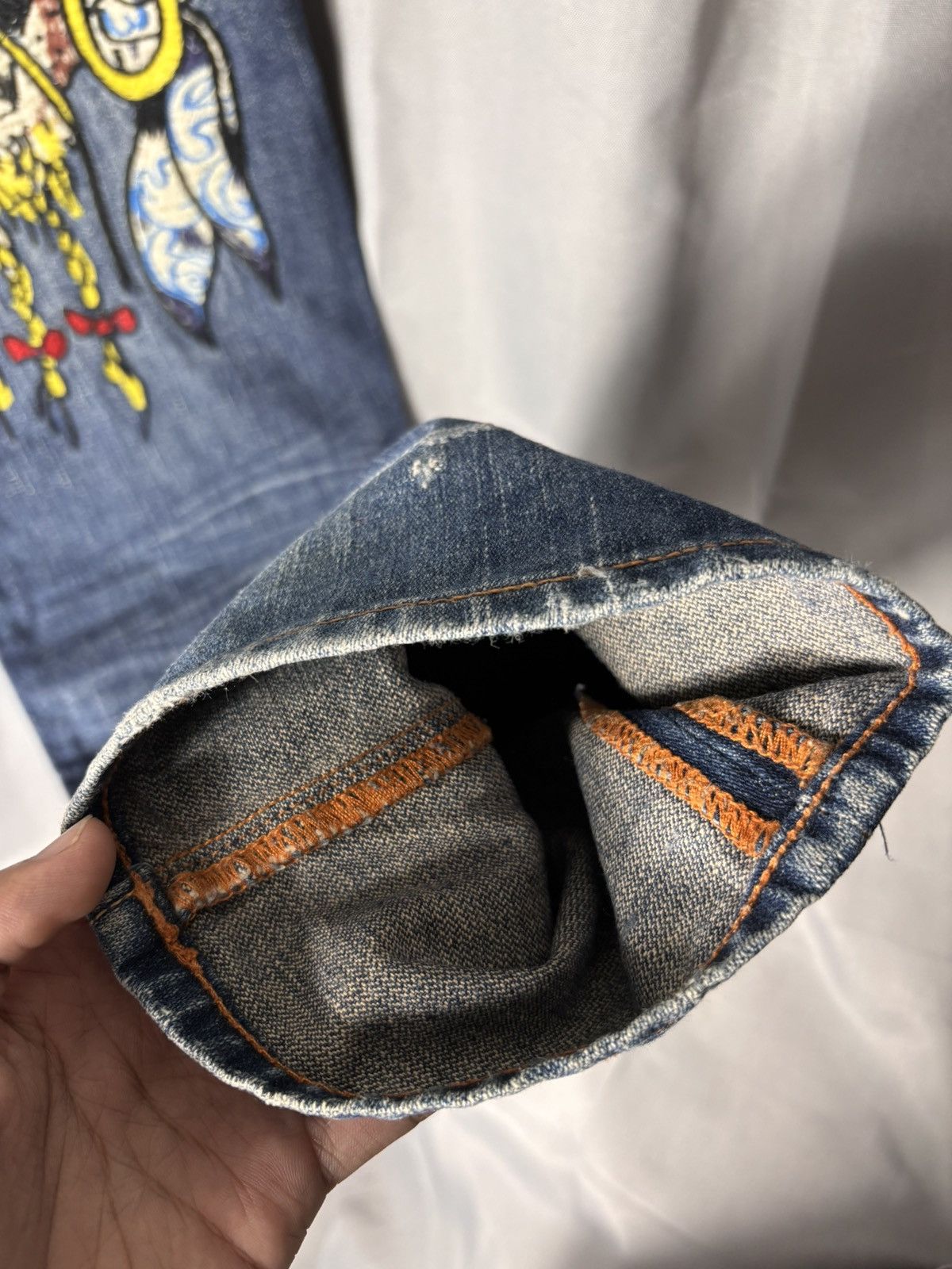Ed Hardy Ed Hardy Denim Jeans Size US 31 - 12 Thumbnail