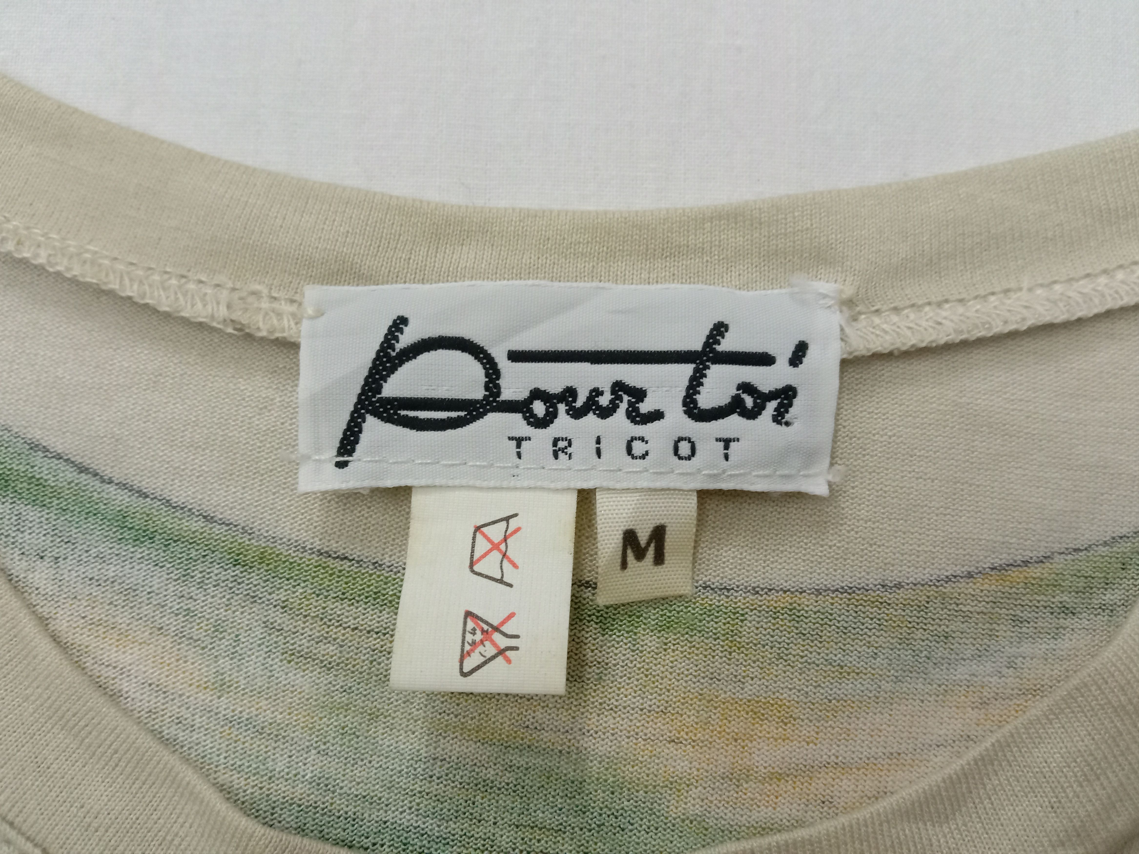 Vintage Vintage Miss Deanna Pour Toi Tricot Tshirt Size US M / EU 48-50 / 2 - 4 Thumbnail