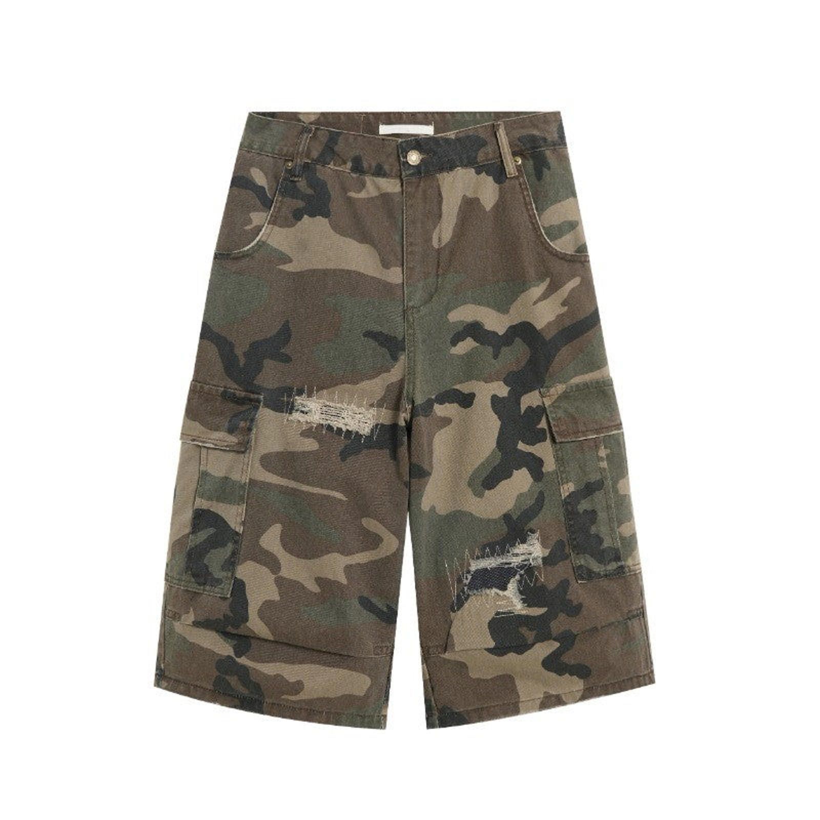 Other Camo Distressed Jorts, Baggy Shorts Size US 32 / EU 48 - 3 Thumbnail