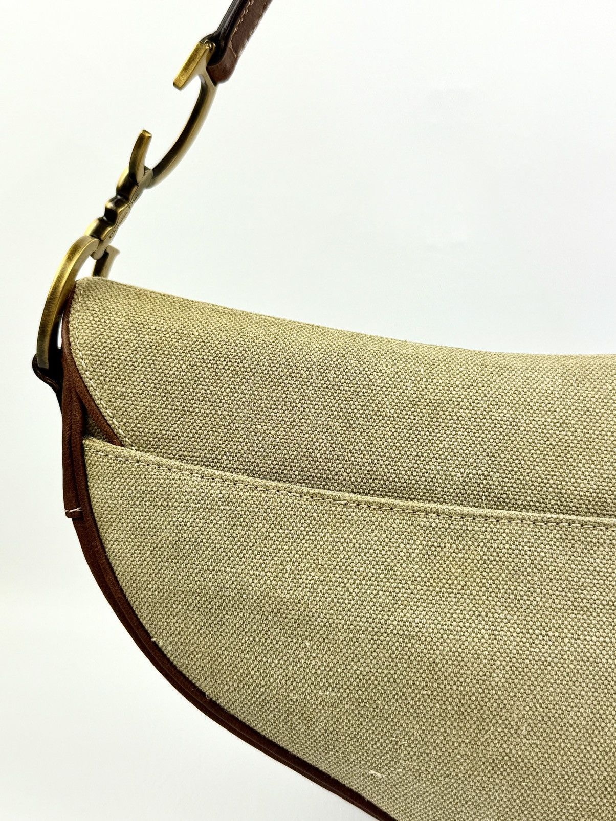 Dior Dior - John Galliano - SS/03 - Khaki & Brown - Saddle Size ONE SIZE - 19 Thumbnail