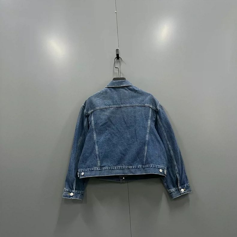 Balenciaga Balenciaga size 36 Blue denim jacket Size S / US 4 / IT 40 - 2 Thumbnail