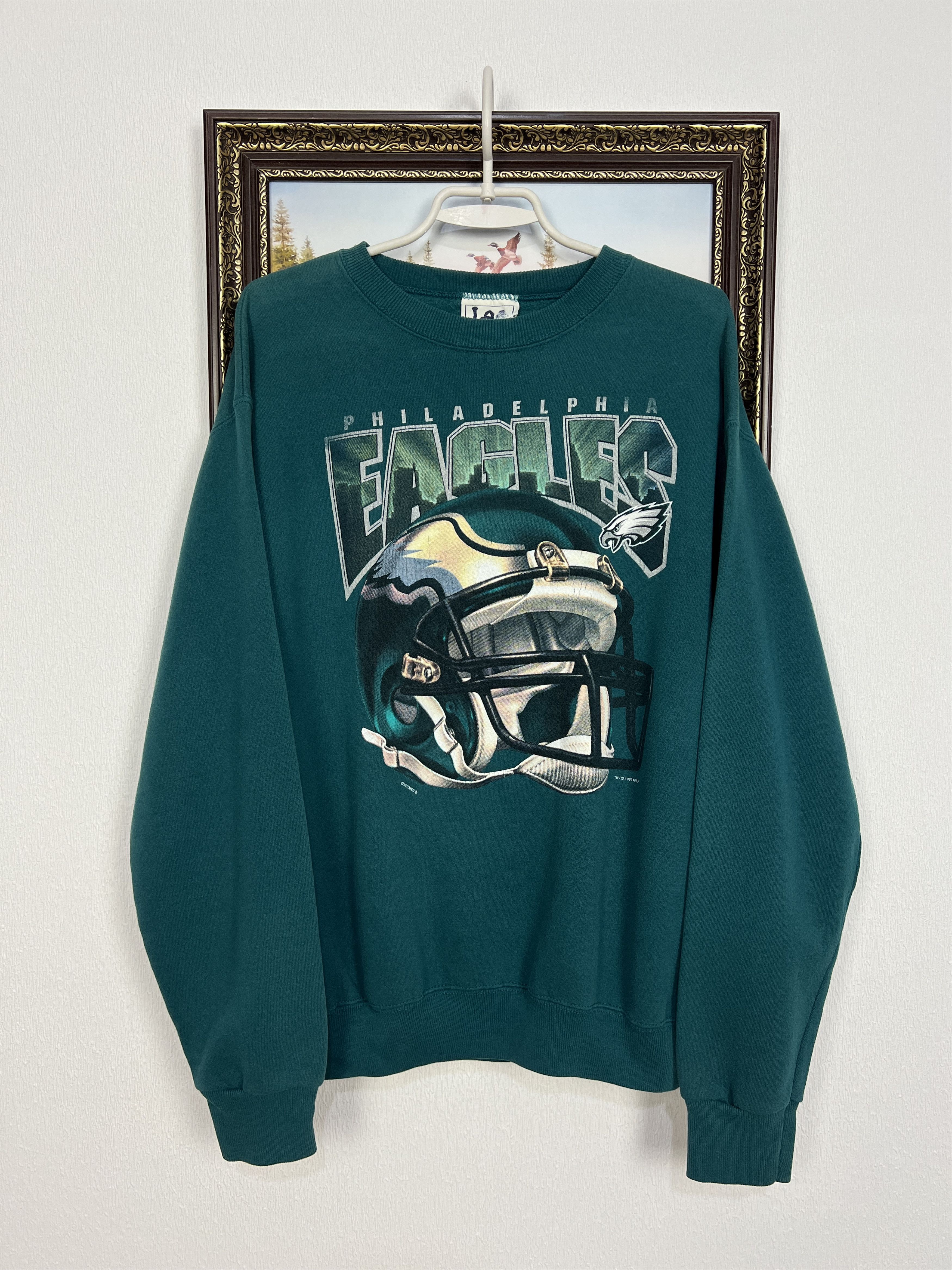 Lee Philadelphia Eagles NFL Sweatshirt Crewneck Over Print Size US XL / EU 56 / 4 - 1 Thumbnail