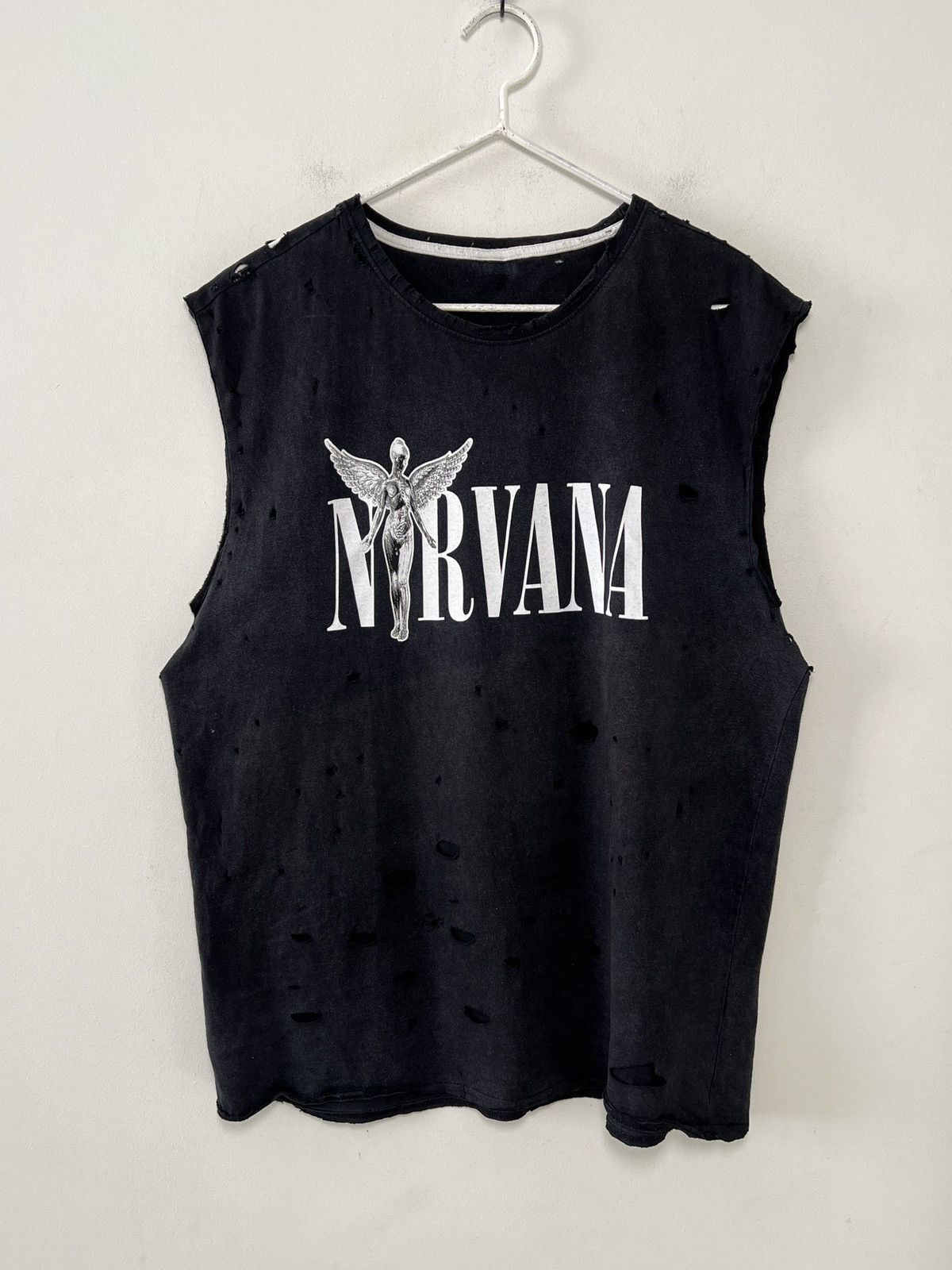Nirvana Nirvana “In Utero” sleeveless tee m-l Size US L / EU 52-54 / 3 - 2 Thumbnail