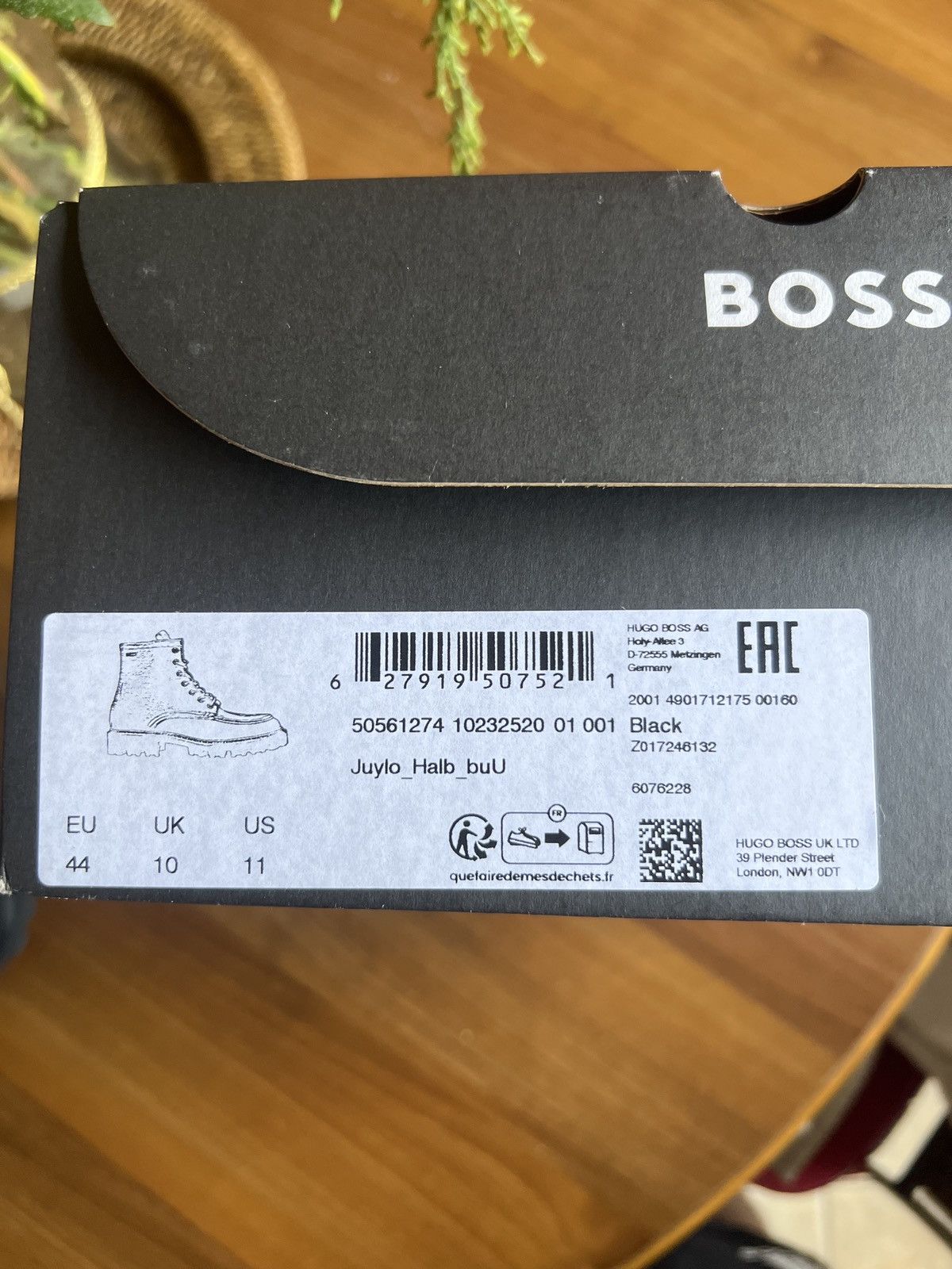 Hugo Boss Hugo boss combat boots Size US 11 / EU 44 - 2 Thumbnail