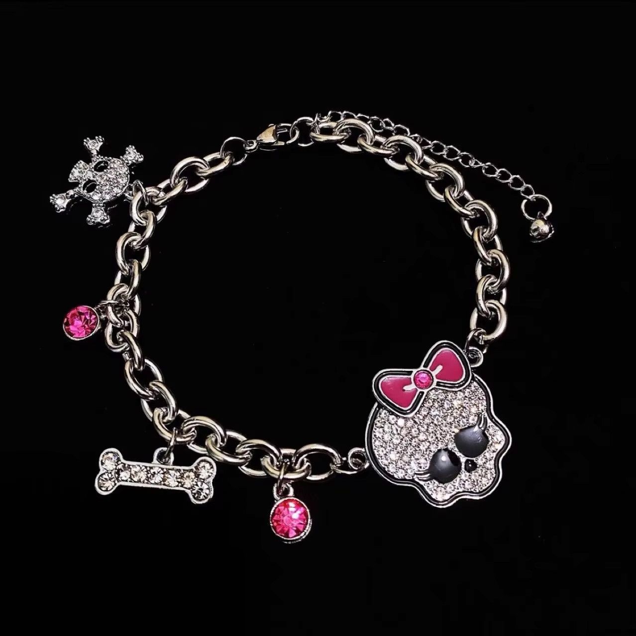 Jewelry Ghost Y2K Cute Jewelry Bracelet Size ONE SIZE - 3 Thumbnail