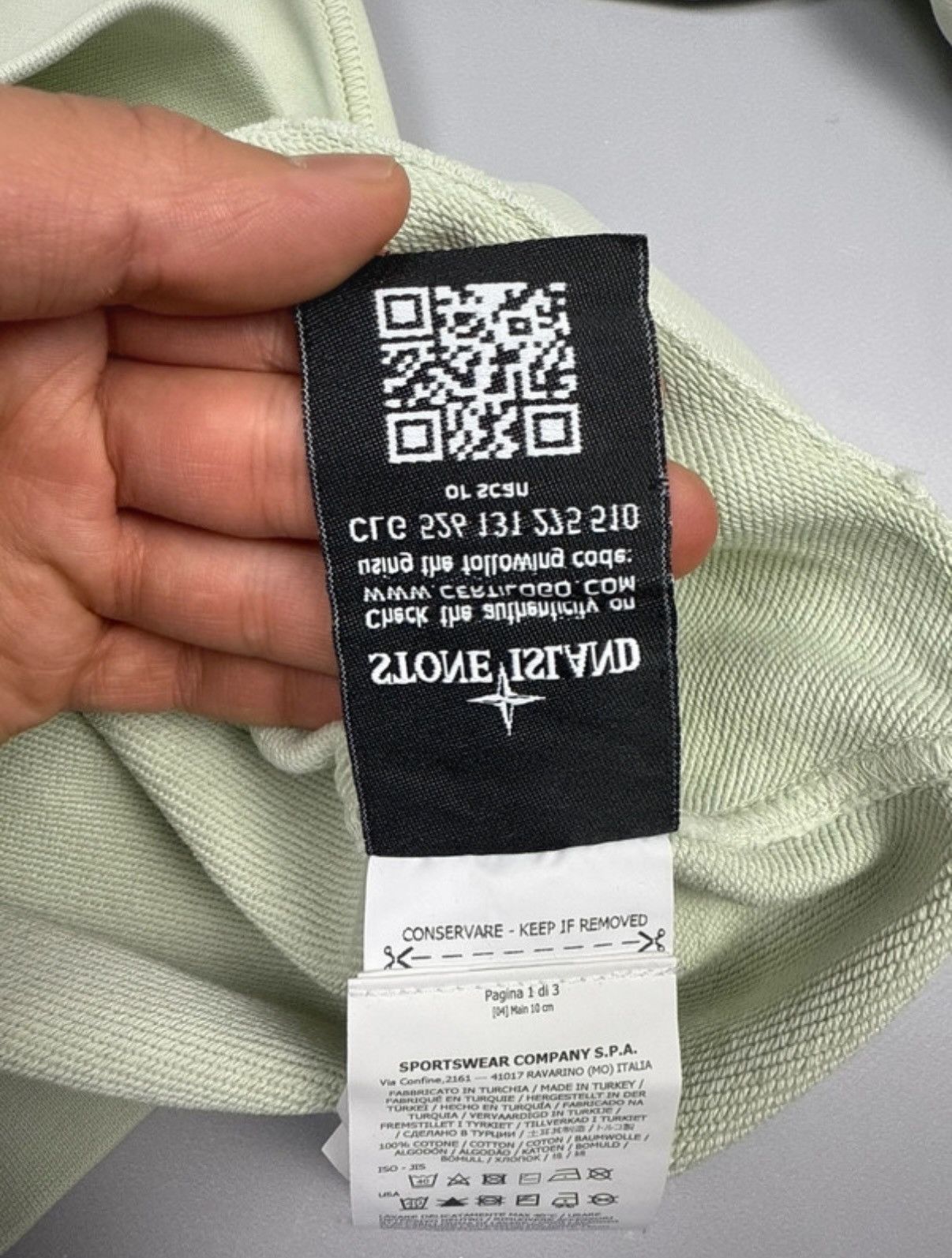 Stone Island Stone island sweater green size S men Size US S / EU 44-46 / 1 - 11 Thumbnail