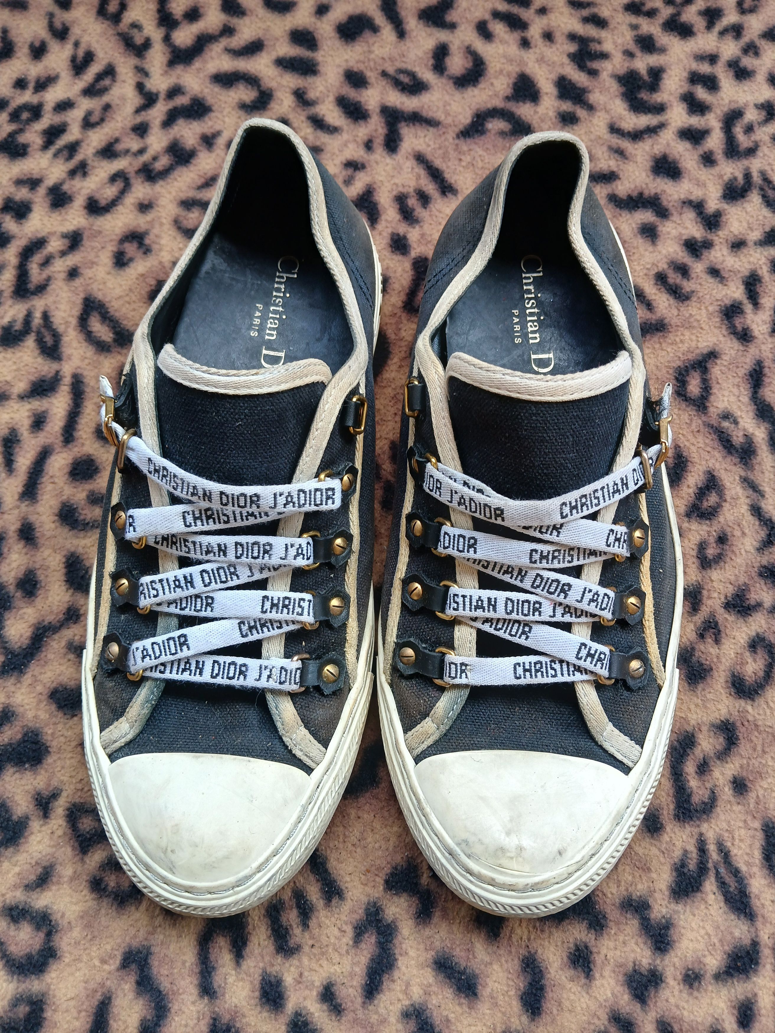 Christian Dior Monsieur Christian dior Walk'N'Dior canvas Size US 7.5 / EU 40-41 - 1 Thumbnail