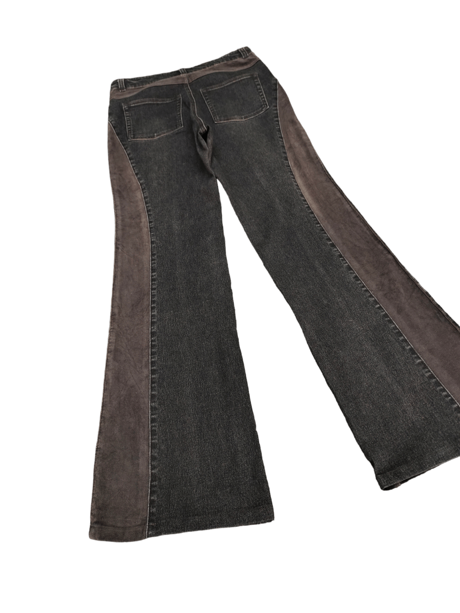 Le Grande Bleu (L.G.B.) Flare Jeans Passionate Two Tone Boot Cut Y2k Lgb Size US 28 / EU 44 - 12 Thumbnail