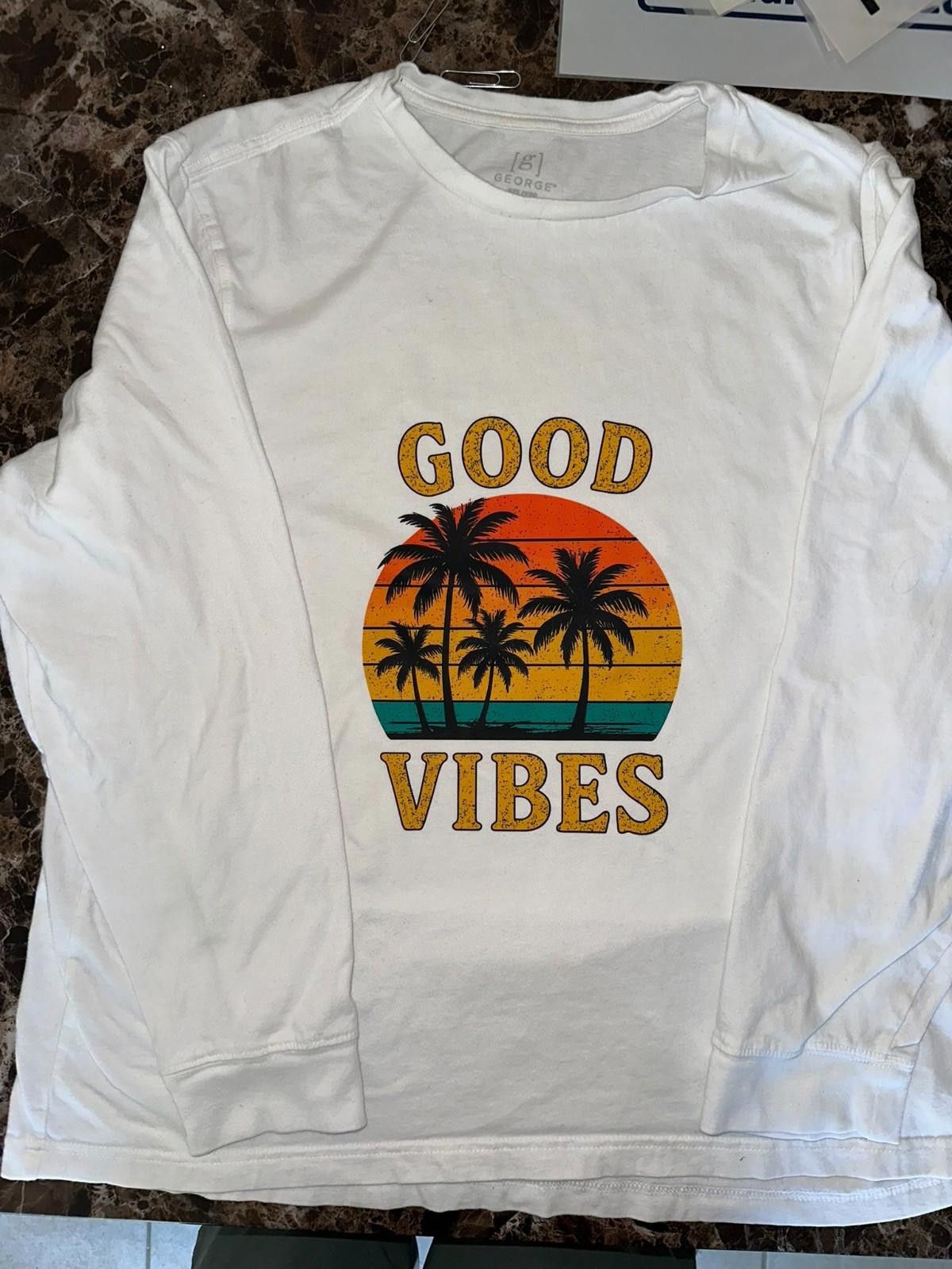 The Unbranded Brand Retro Sunset Graphic Shirt 2XL Size XXL / US 16-18 / IT 52-54 - 2 Thumbnail