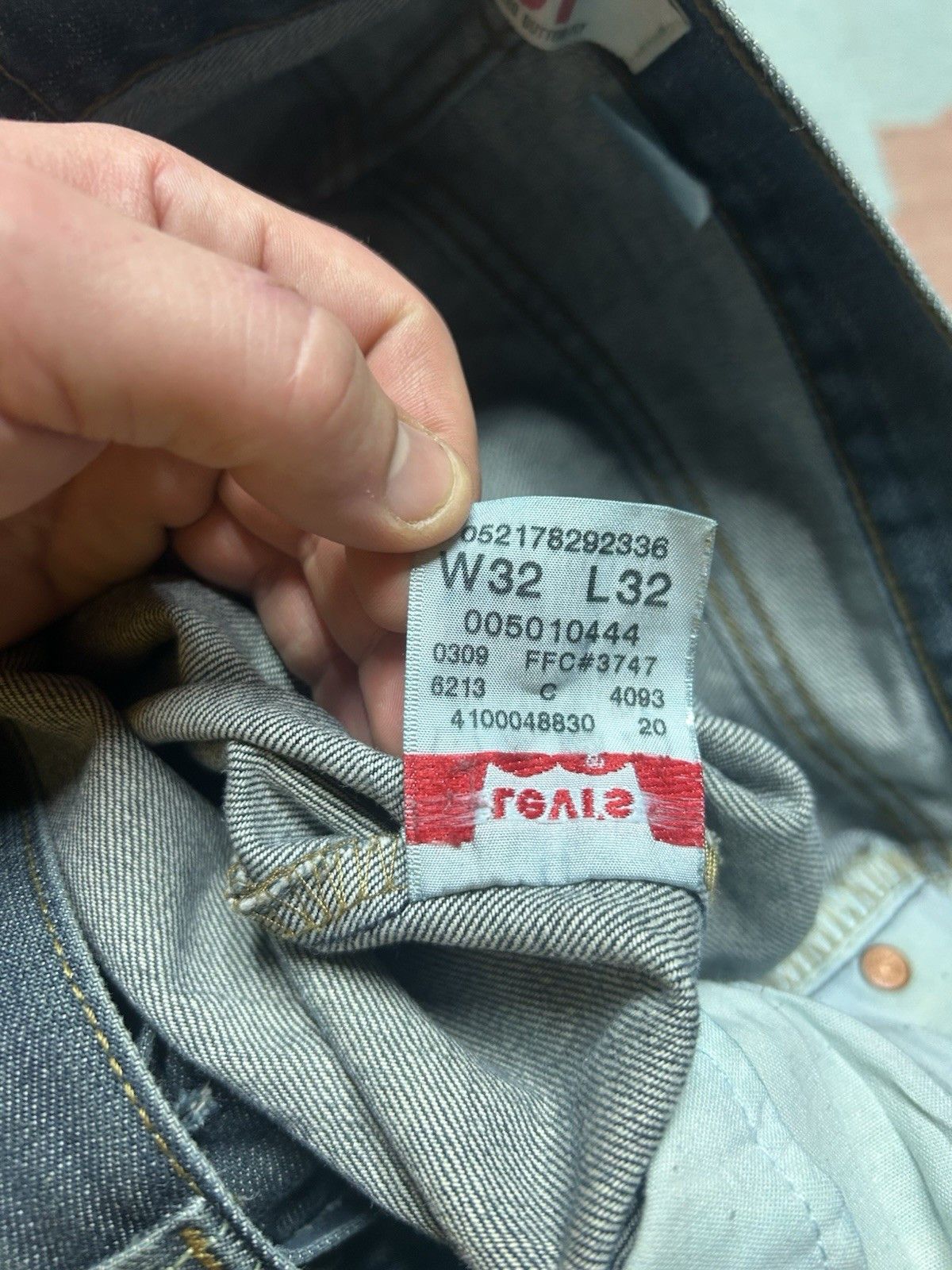 Vintage Vtg Levi’s 501 xx jeans straight button fly dark faded 32x32 Size US 32 / EU 48 - 10 Thumbnail