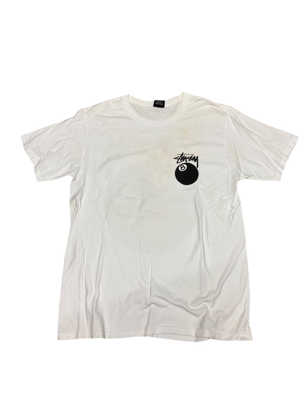 Stussy Stussy 8 Ball Backhit Tee Size US M / EU 48-50 / 2 - 2 Thumbnail
