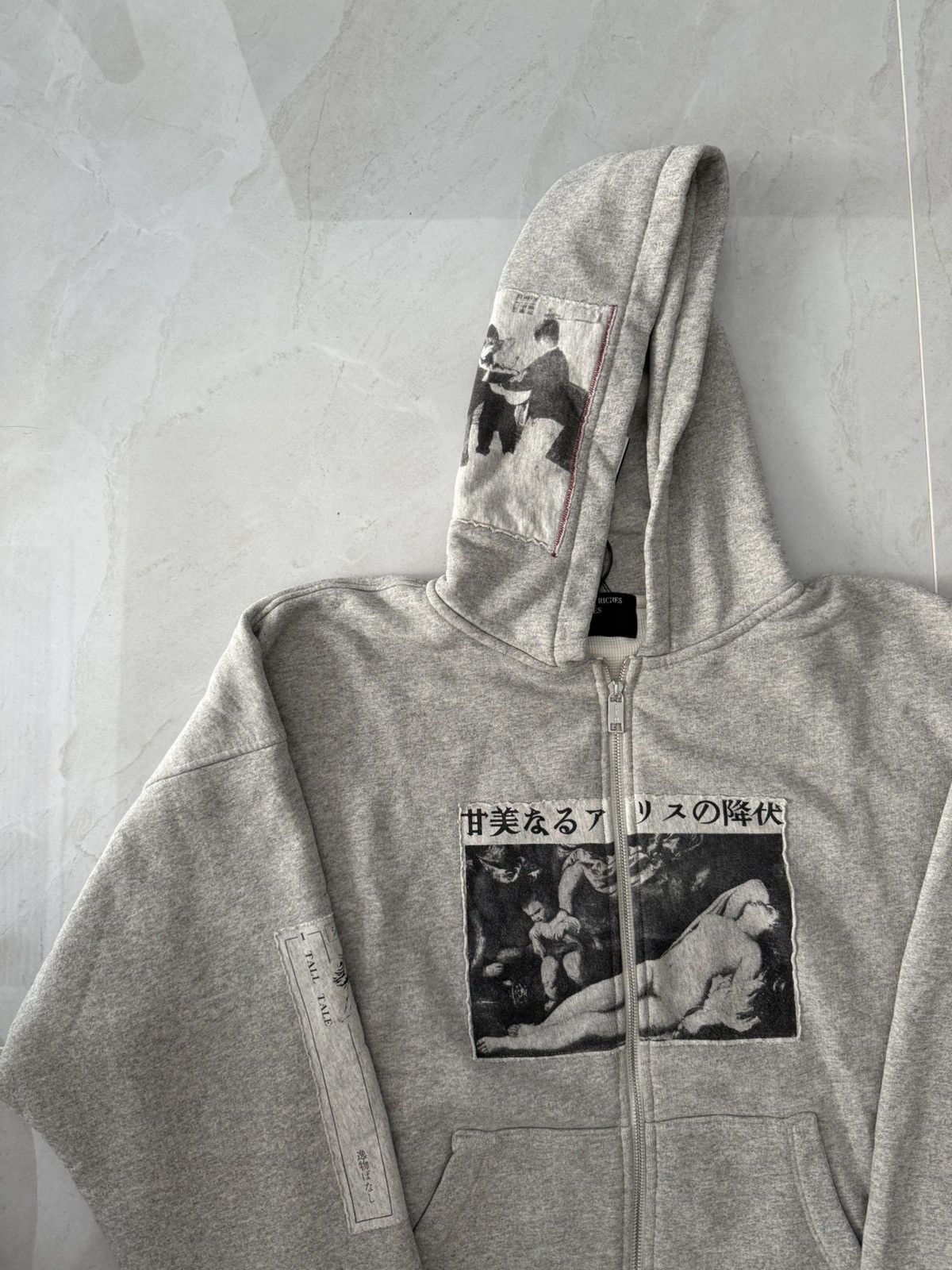 Enfants Riches Deprimes Enfants Riches Deprimes FW25 Grey Zip Hoodie Sz.M Size US M / EU 48-50 / 2 - 2 Thumbnail
